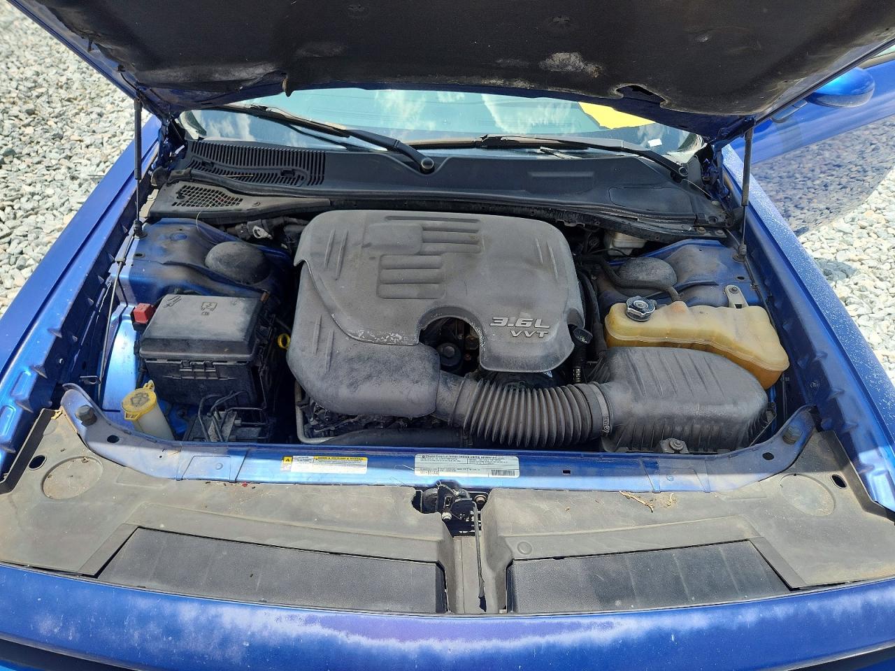 2012 Dodge Challenger Sxt Blue vin: 2C3CDYAG5CH285780
