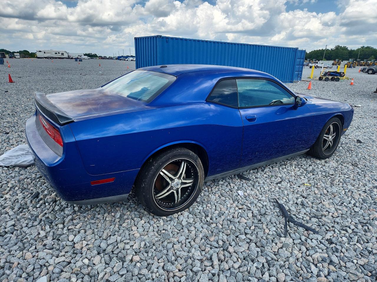 2012 Dodge Challenger Sxt Blue vin: 2C3CDYAG5CH285780