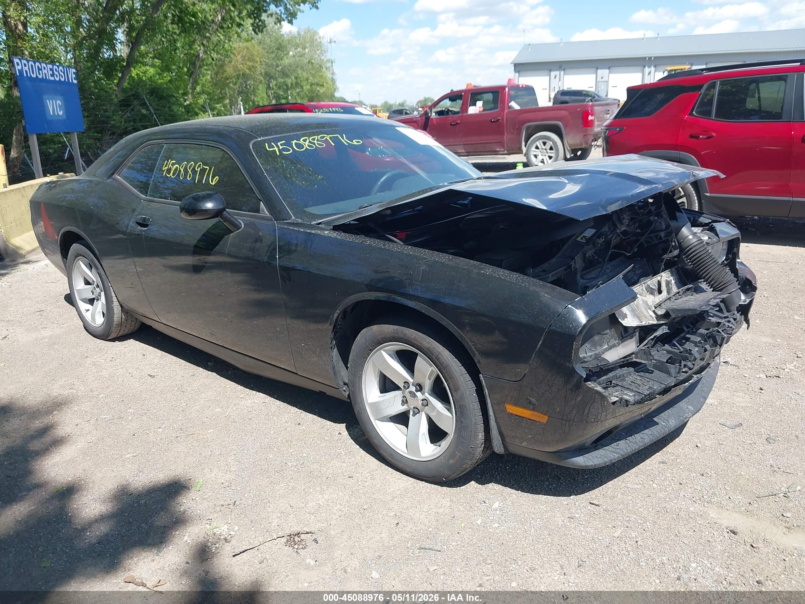 2013 Dodge Challenger Sxt Black vin: 2C3CDYAG5DH511320