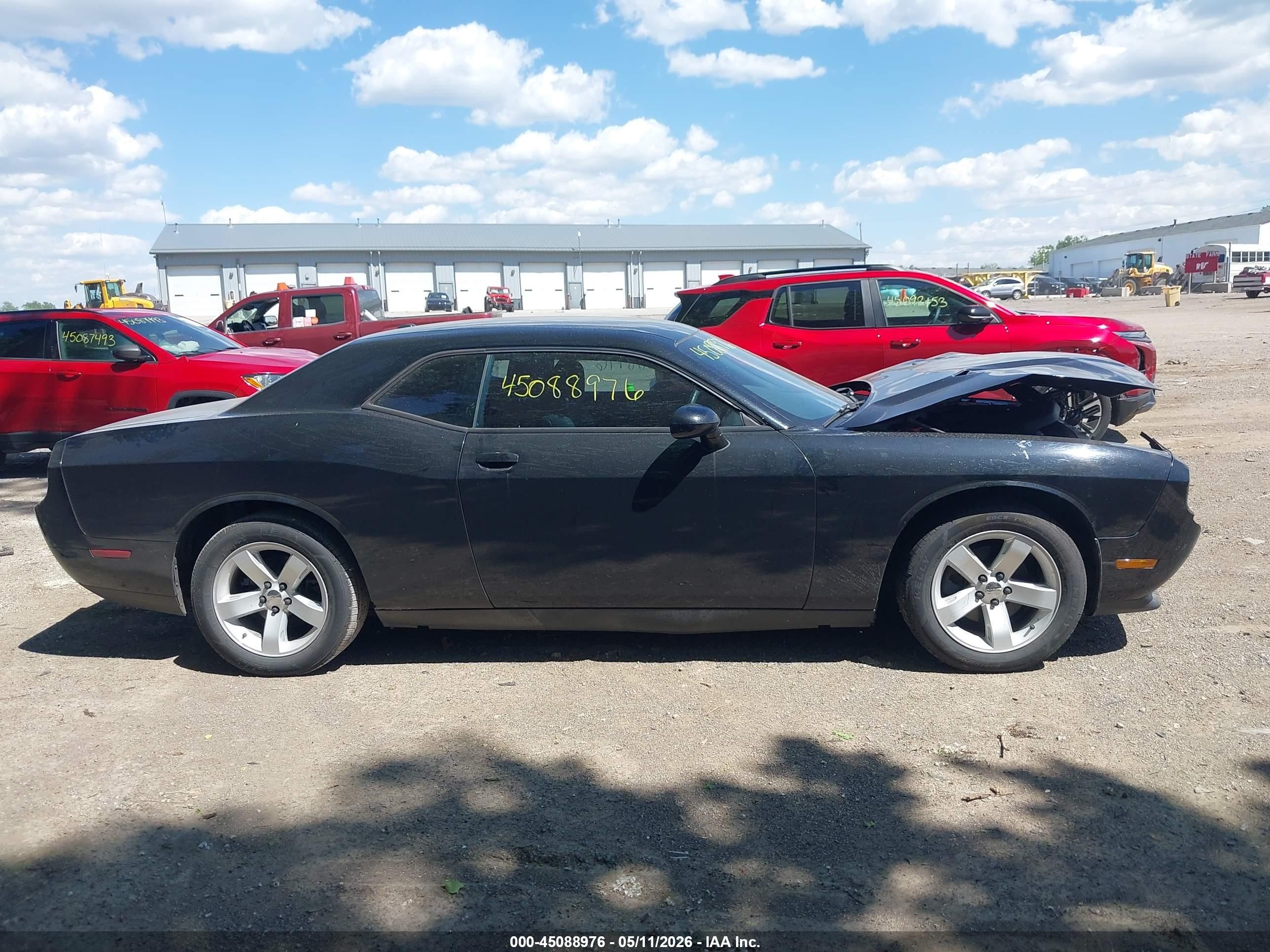 2013 Dodge Challenger Sxt Black vin: 2C3CDYAG5DH511320