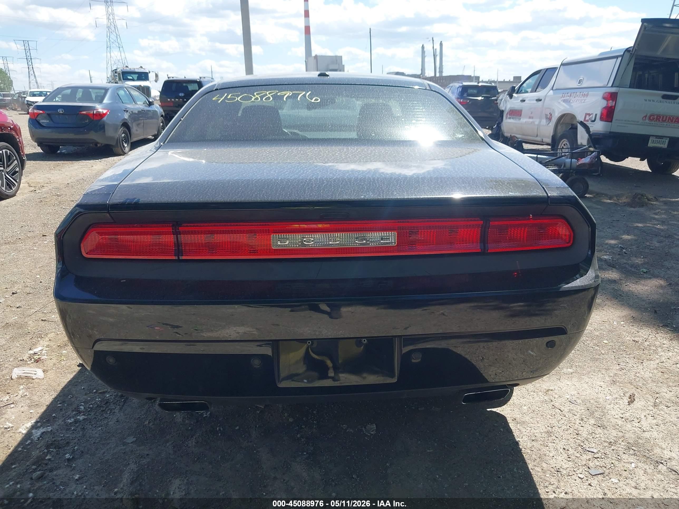 2013 Dodge Challenger Sxt Black vin: 2C3CDYAG5DH511320