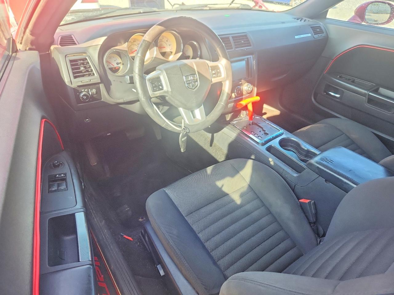 2013 Dodge Challenger Sxt Red vin: 2C3CDYAG5DH524424
