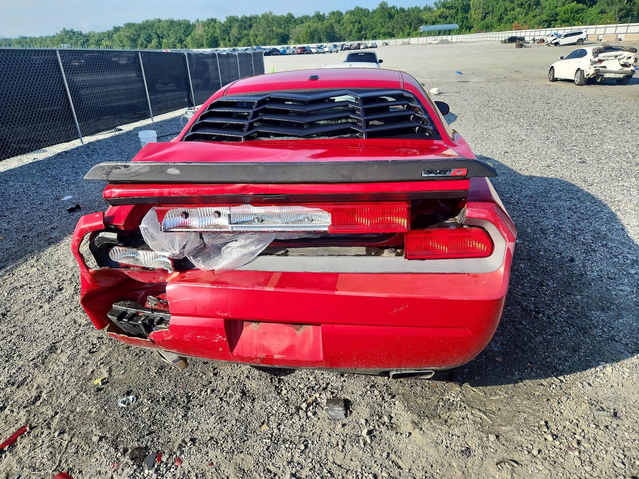 2013 Dodge Challenger Sxt Red vin: 2C3CDYAG5DH524424