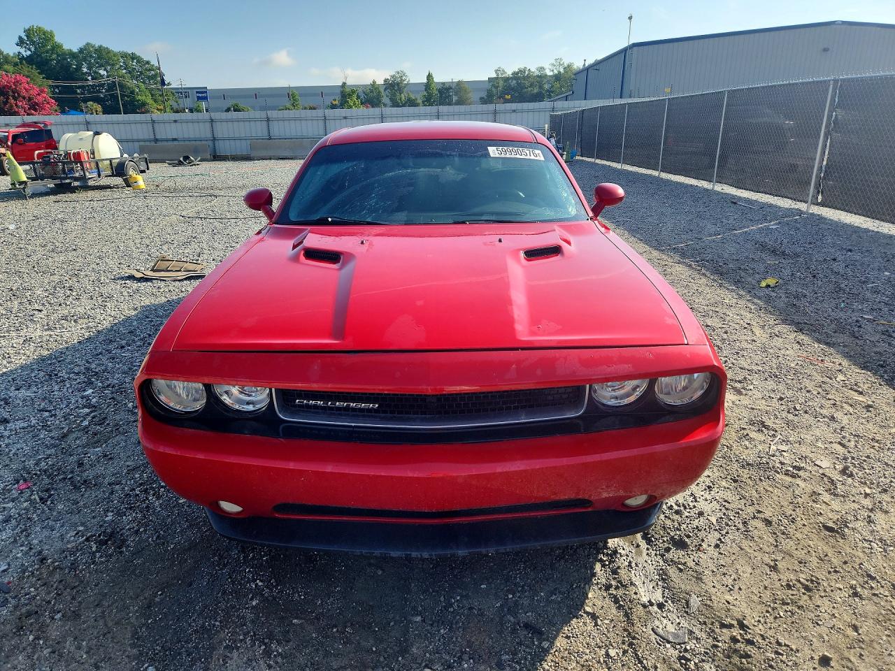 2013 Dodge Challenger Sxt Red vin: 2C3CDYAG5DH524424