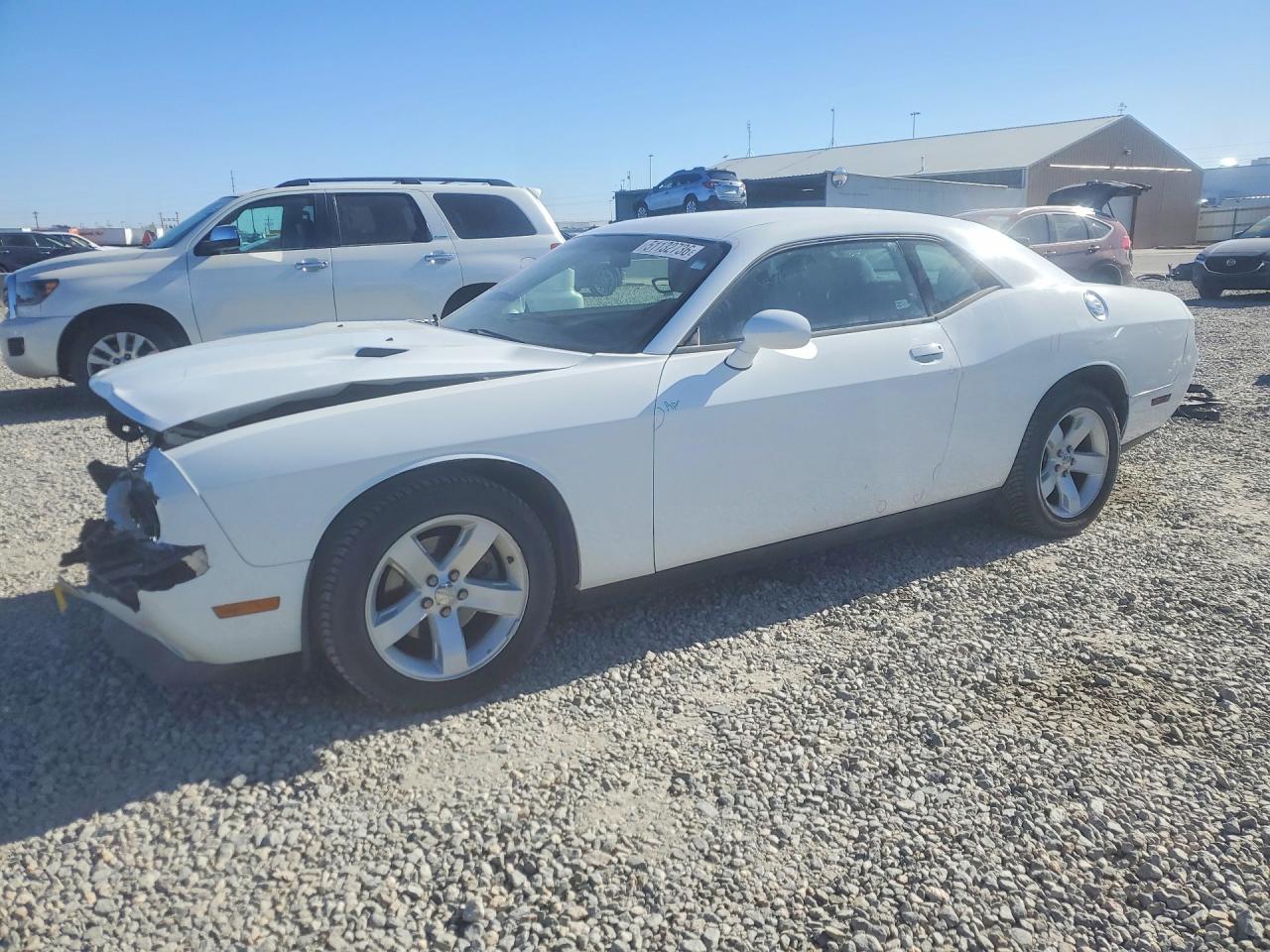 2013 Dodge Challenger Sxt White vin: 2C3CDYAG5DH692306