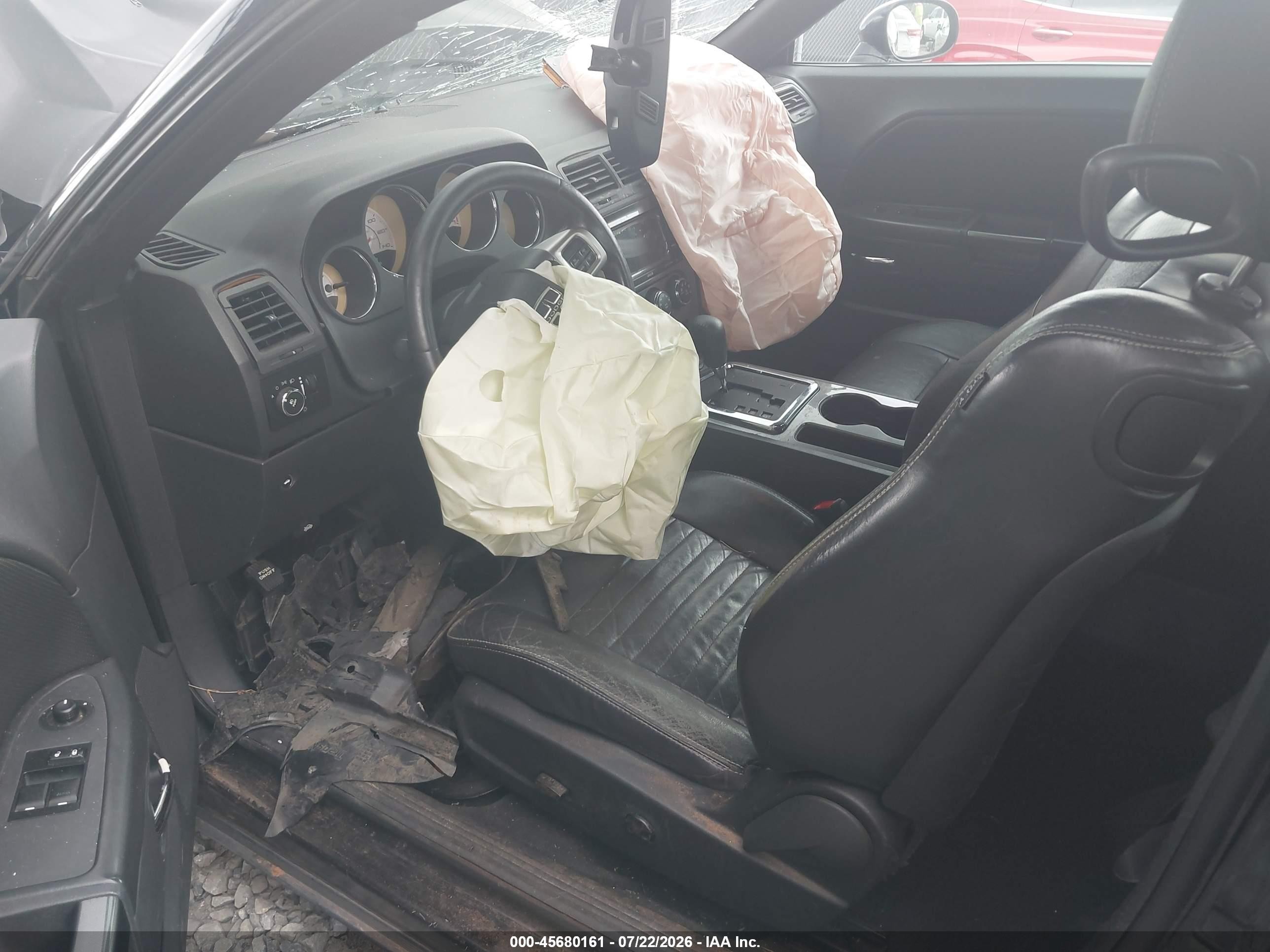 2013 Dodge Challenger Sxt Plus Черный vin: 2C3CDYAG5DH695173