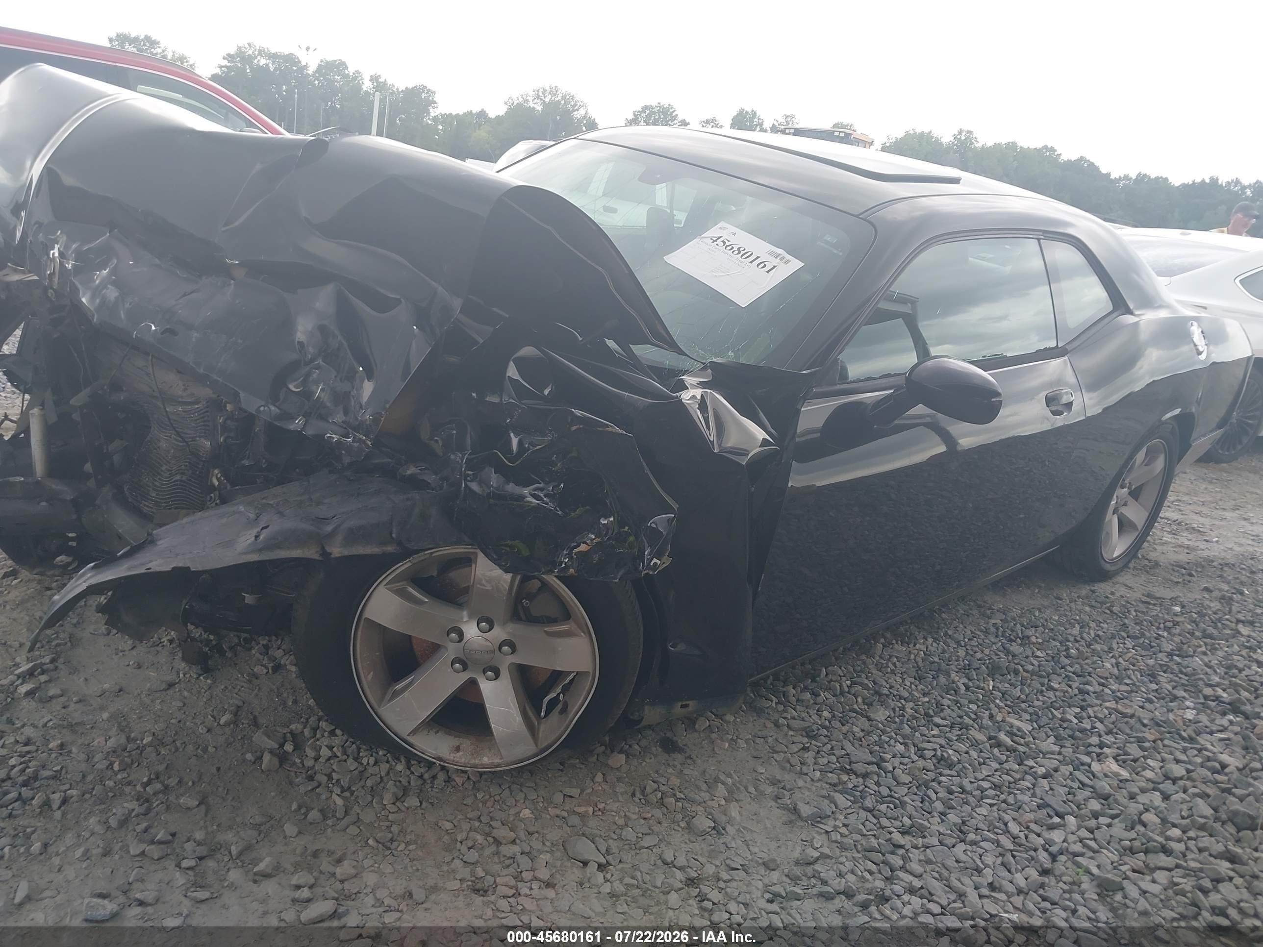 2013 Dodge Challenger Sxt Plus Черный vin: 2C3CDYAG5DH695173