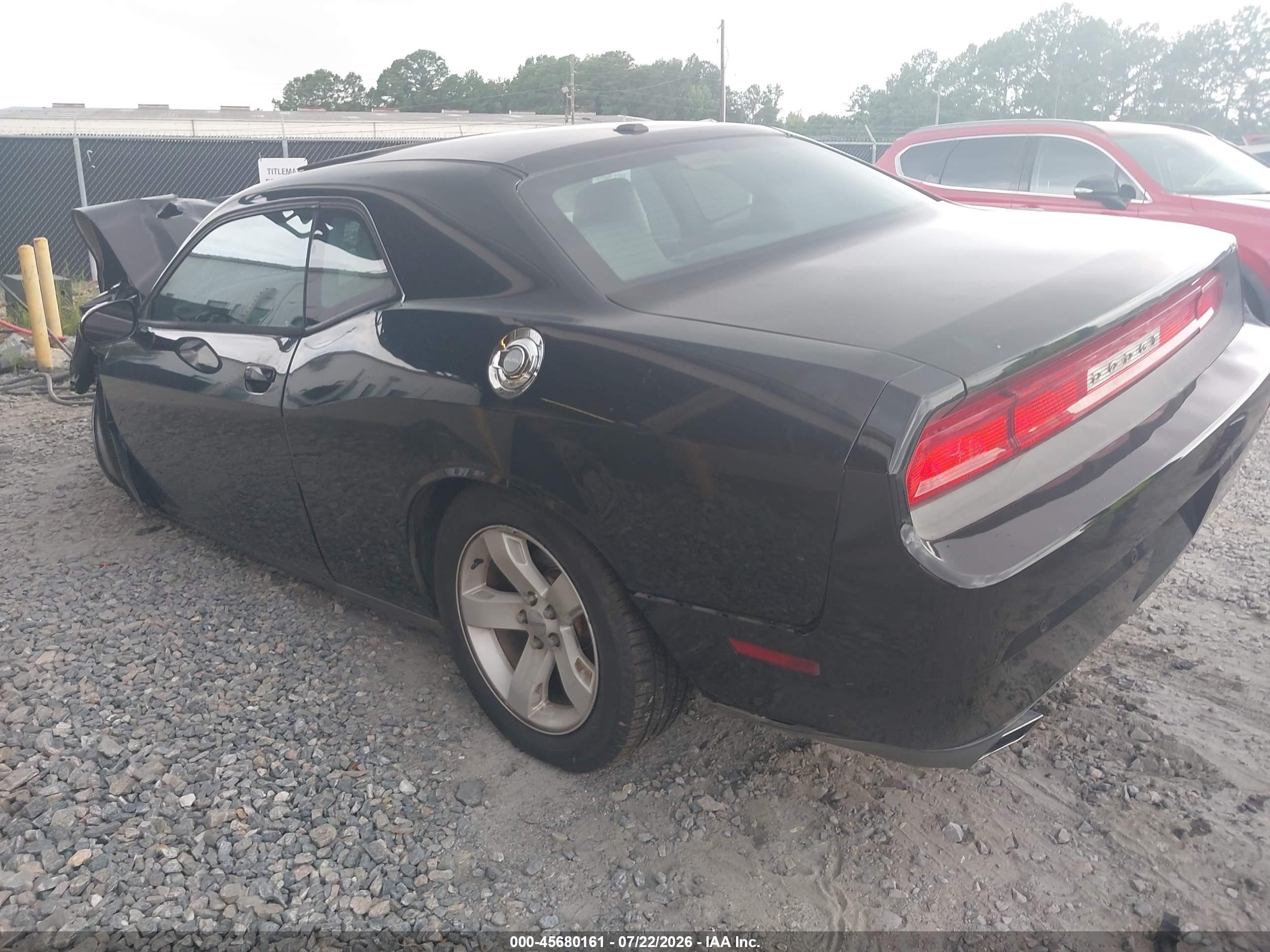2013 Dodge Challenger Sxt Plus Черный vin: 2C3CDYAG5DH695173