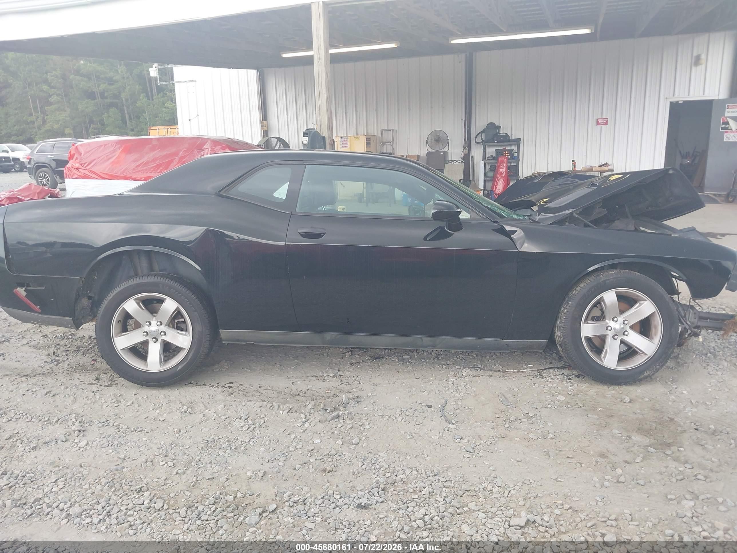 2013 Dodge Challenger Sxt Plus Черный vin: 2C3CDYAG5DH695173