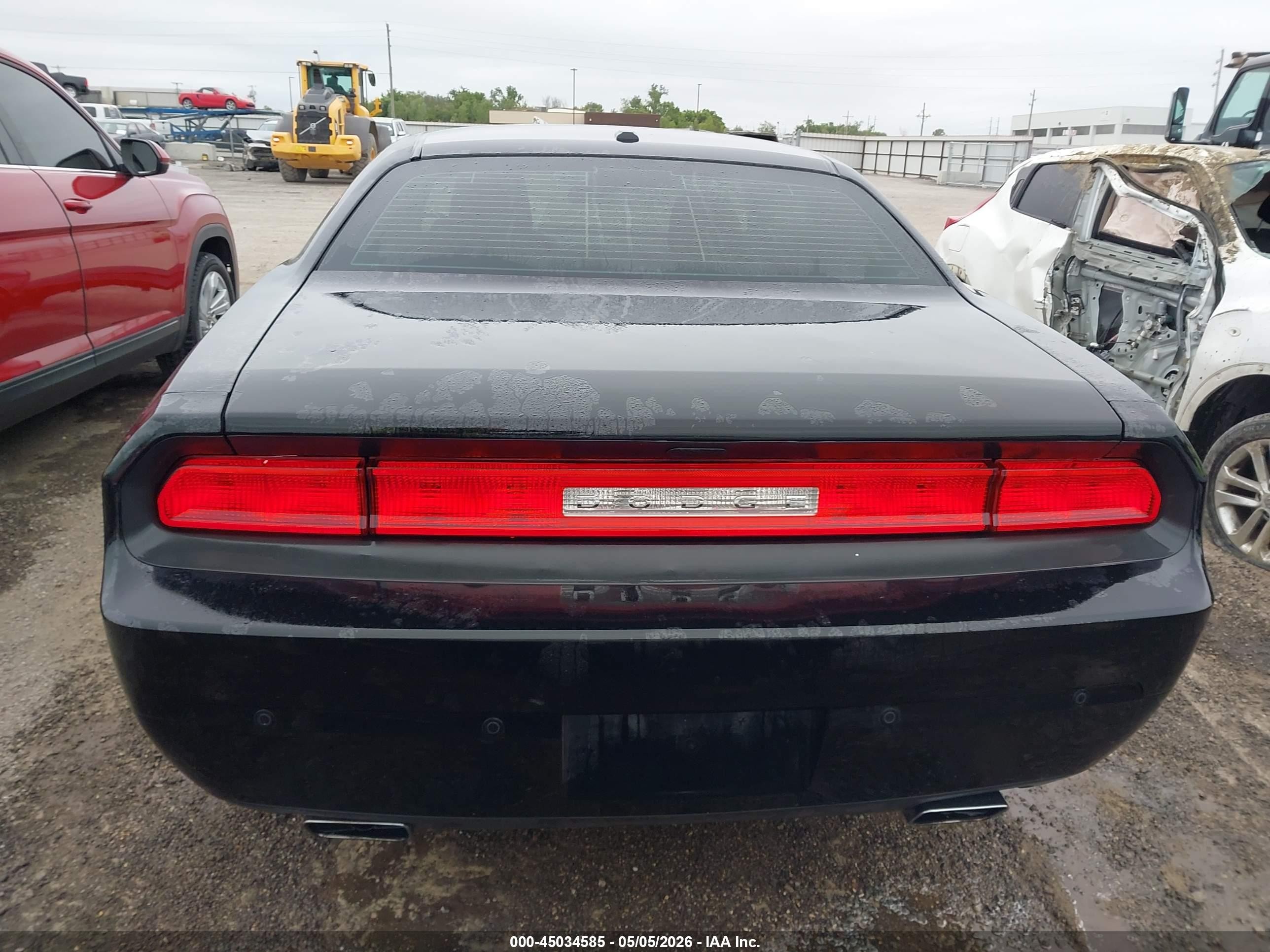 2013 Dodge Challenger Sxt Black vin: 2C3CDYAG5DH700372
