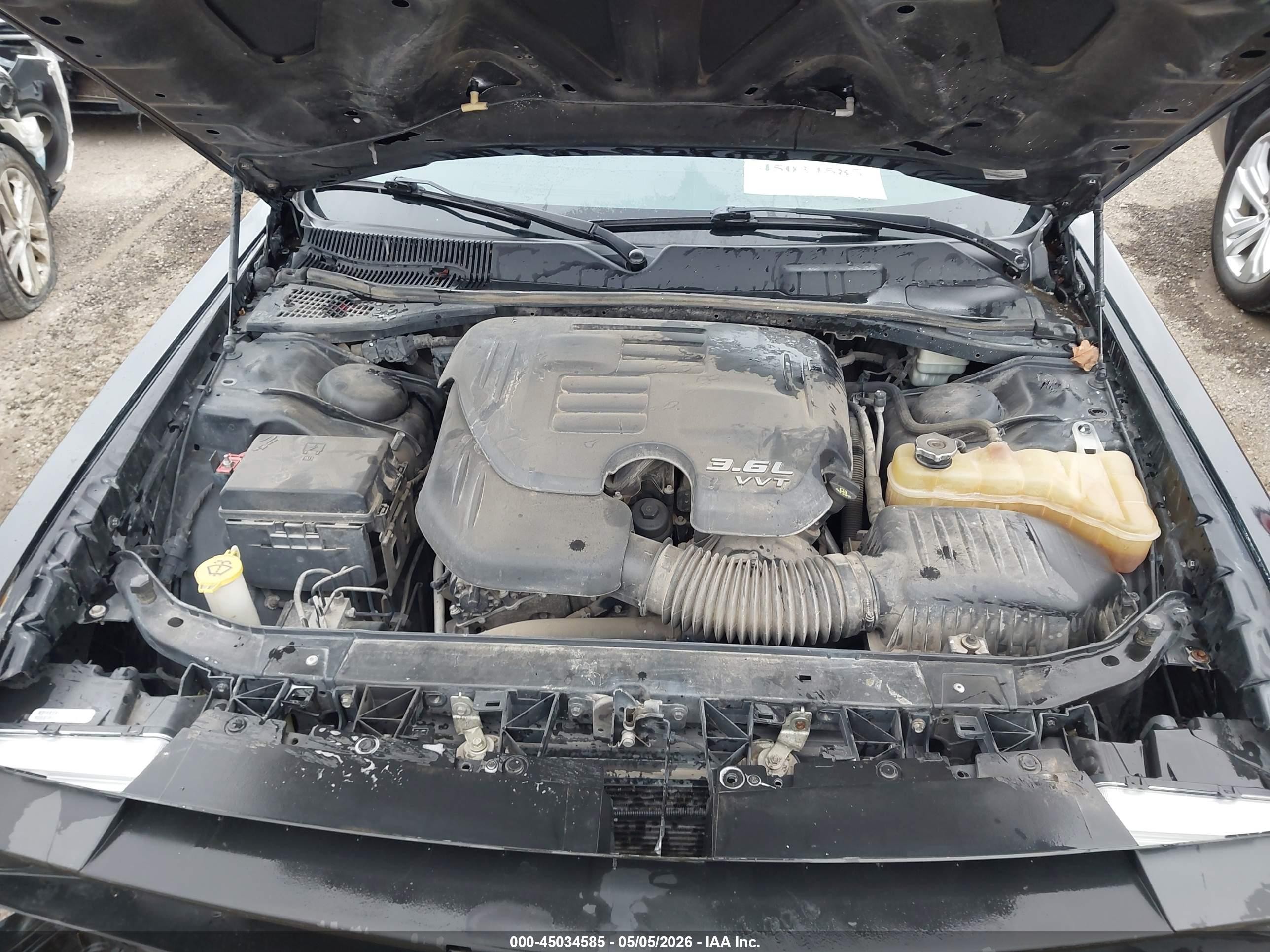 2013 Dodge Challenger Sxt Black vin: 2C3CDYAG5DH700372