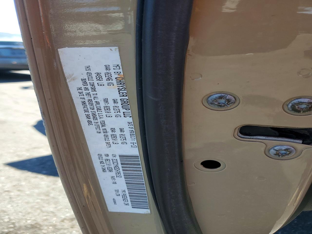 2013 Dodge Challenger Sxt Tan vin: 2C3CDYAG5DH705152