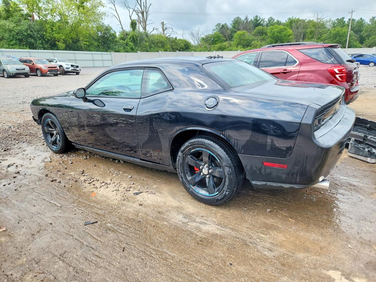 2013 Dodge Challenger Sxt Черный vin: 2C3CDYAG5DH737051