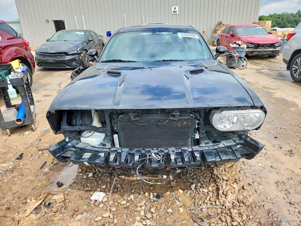 2013 Dodge Challenger Sxt Черный vin: 2C3CDYAG5DH737051