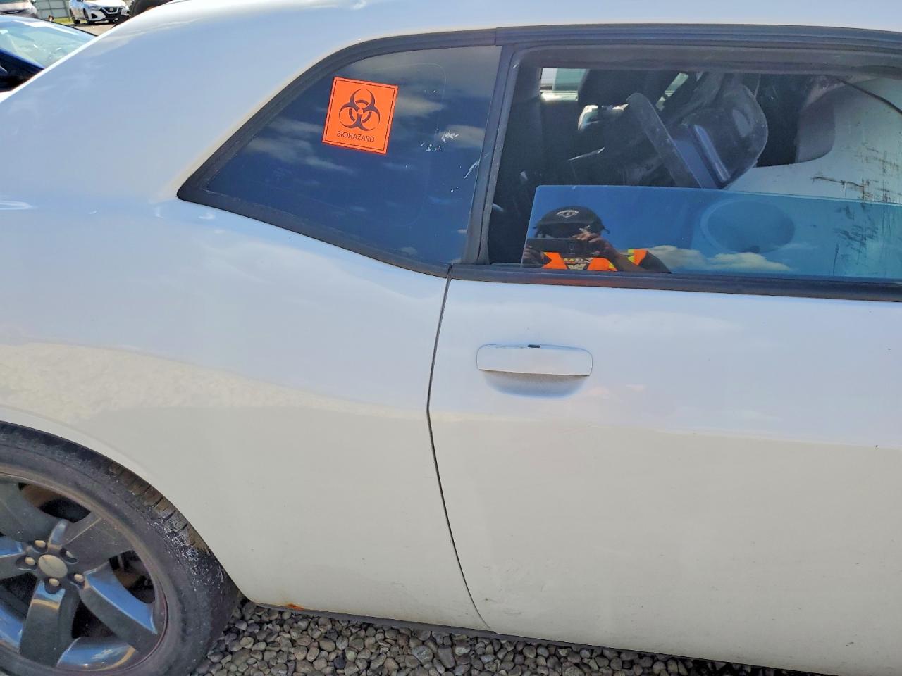 2014 Dodge Challenger Base White vin: 2C3CDYAG5EH112098