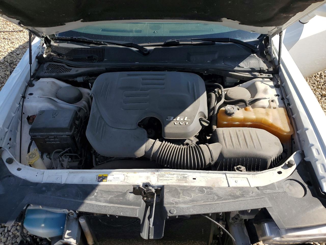 2014 Dodge Challenger Base White vin: 2C3CDYAG5EH112098