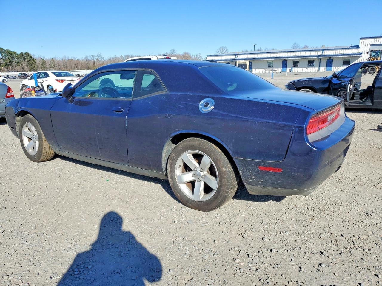 2014 Dodge Challenger Sxt Blue vin: 2C3CDYAG5EH176674