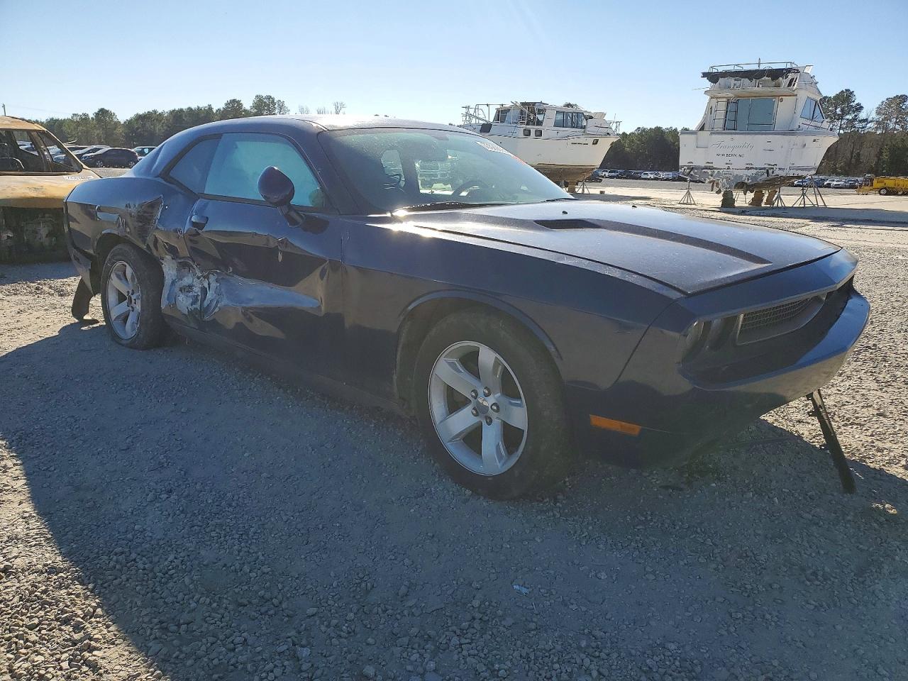 2014 Dodge Challenger Sxt Blue vin: 2C3CDYAG5EH176674