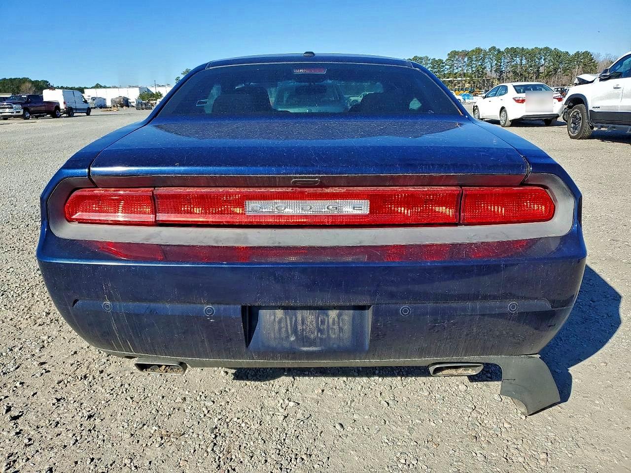 2014 Dodge Challenger Sxt Blue vin: 2C3CDYAG5EH176674