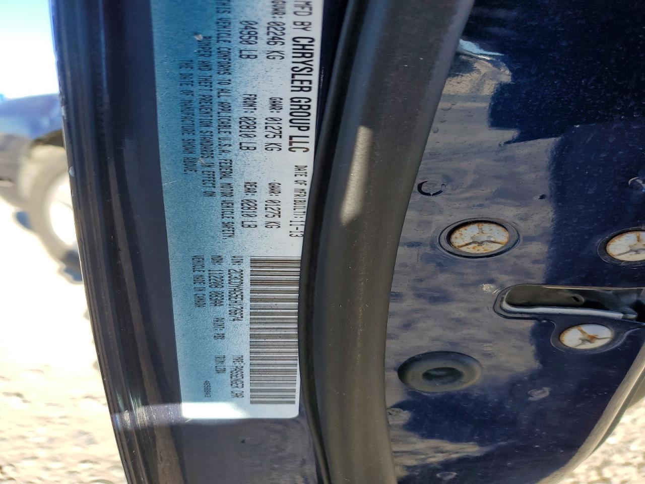 2014 Dodge Challenger Sxt Blue vin: 2C3CDYAG5EH176674