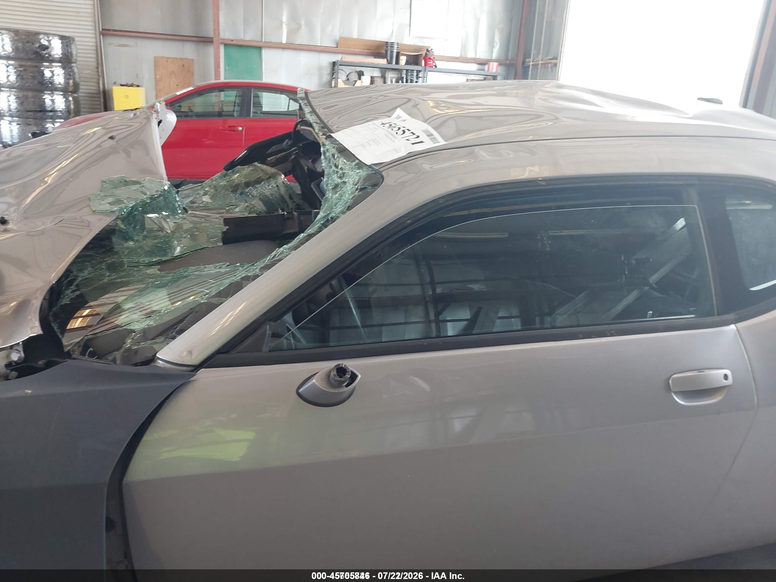 2014 Dodge Challenger Sxt Gray vin: 2C3CDYAG5EH176786