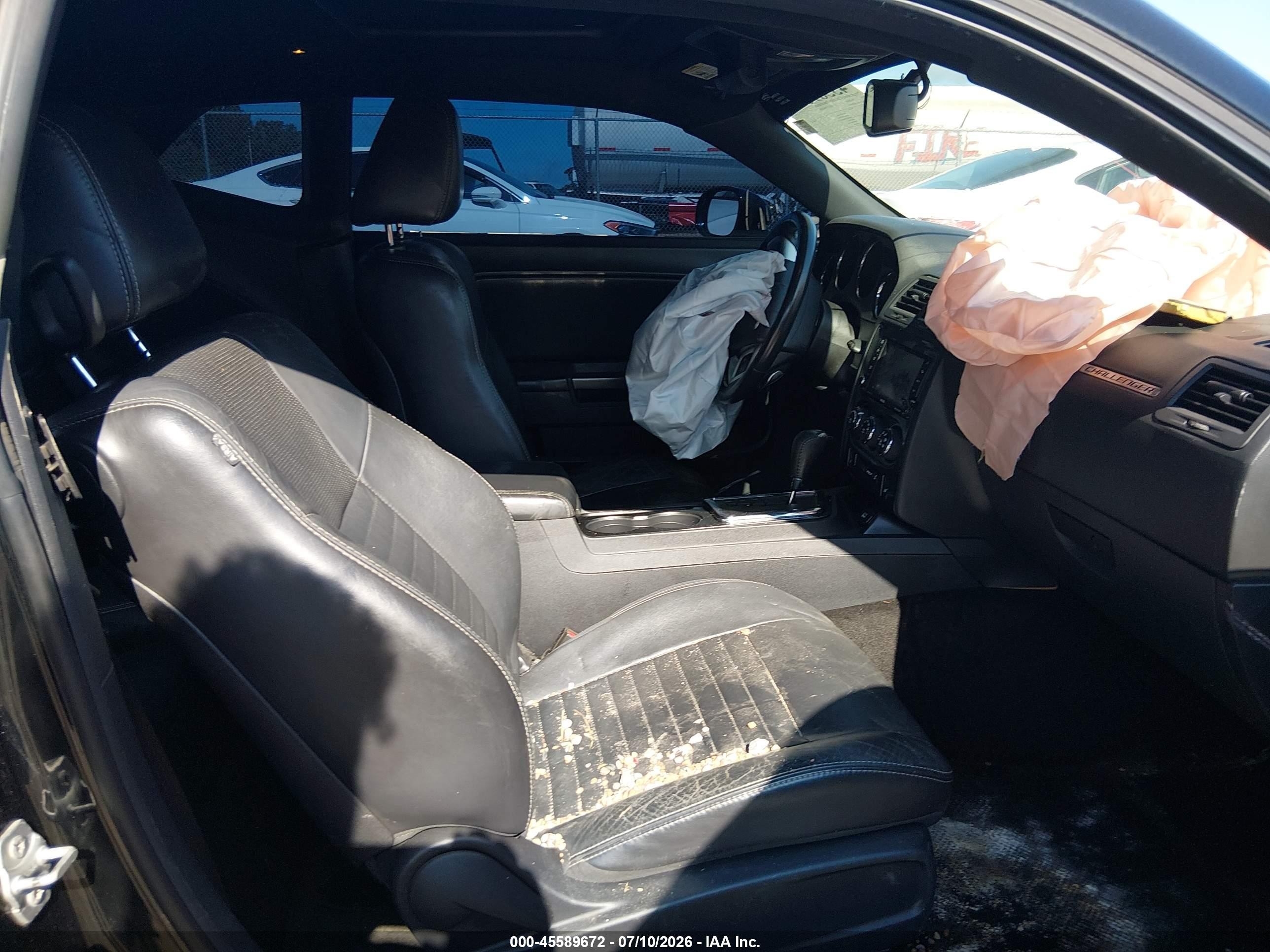 2014 Dodge Challenger Rallye Redline Black vin: 2C3CDYAG5EH201945