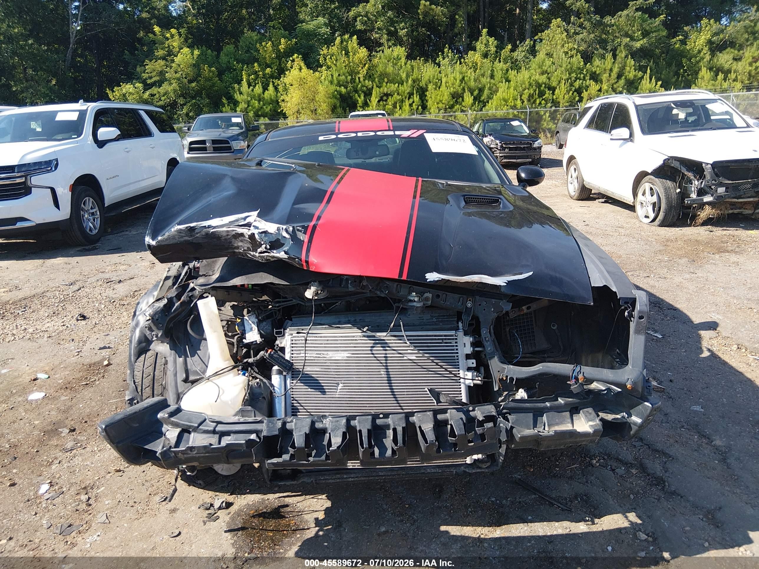 2014 Dodge Challenger Rallye Redline Black vin: 2C3CDYAG5EH201945