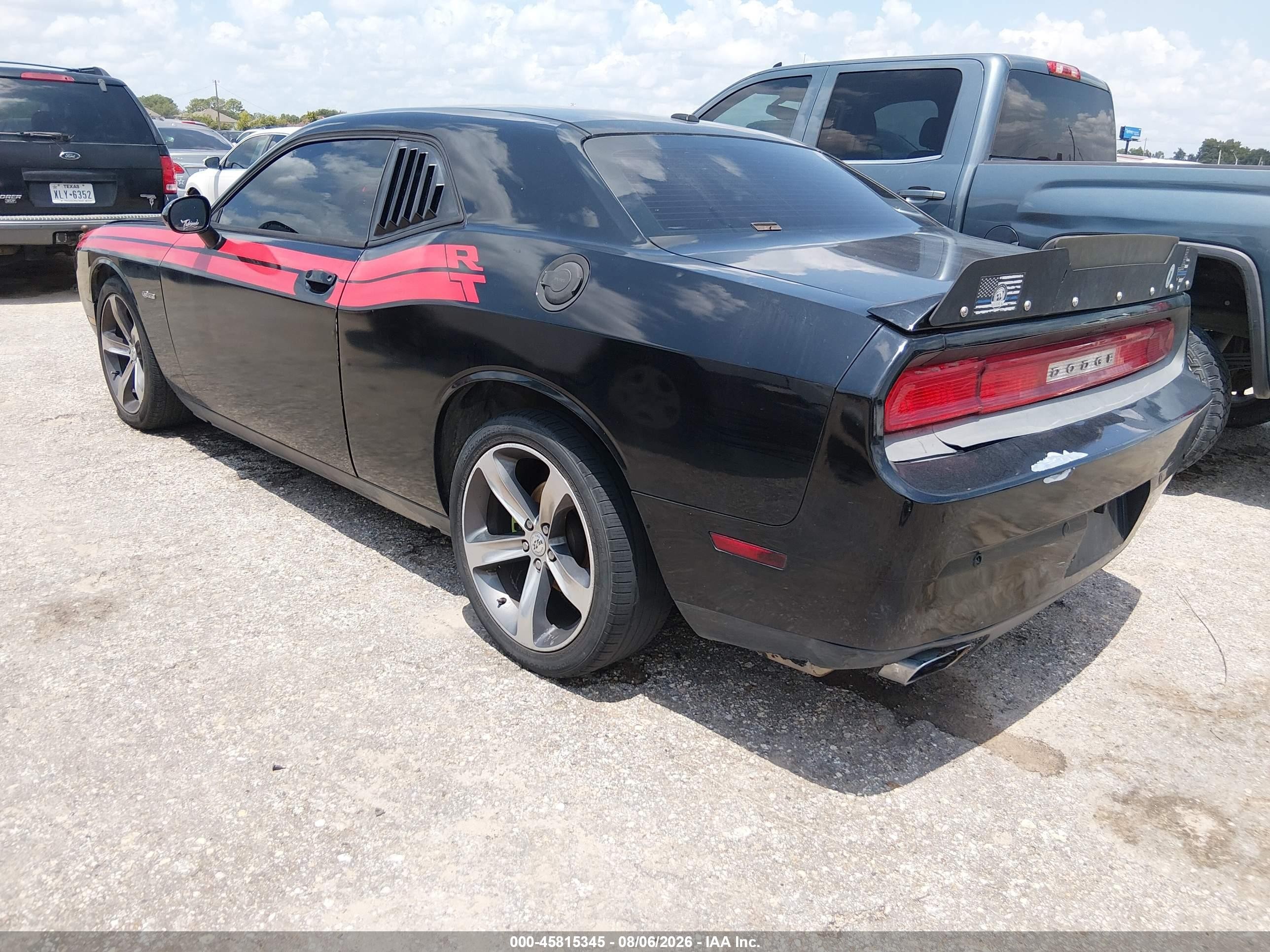 2014 Dodge Challenger Sxt 100th Anniversary Appearance Group Black vin: 2C3CDYAG5EH218003