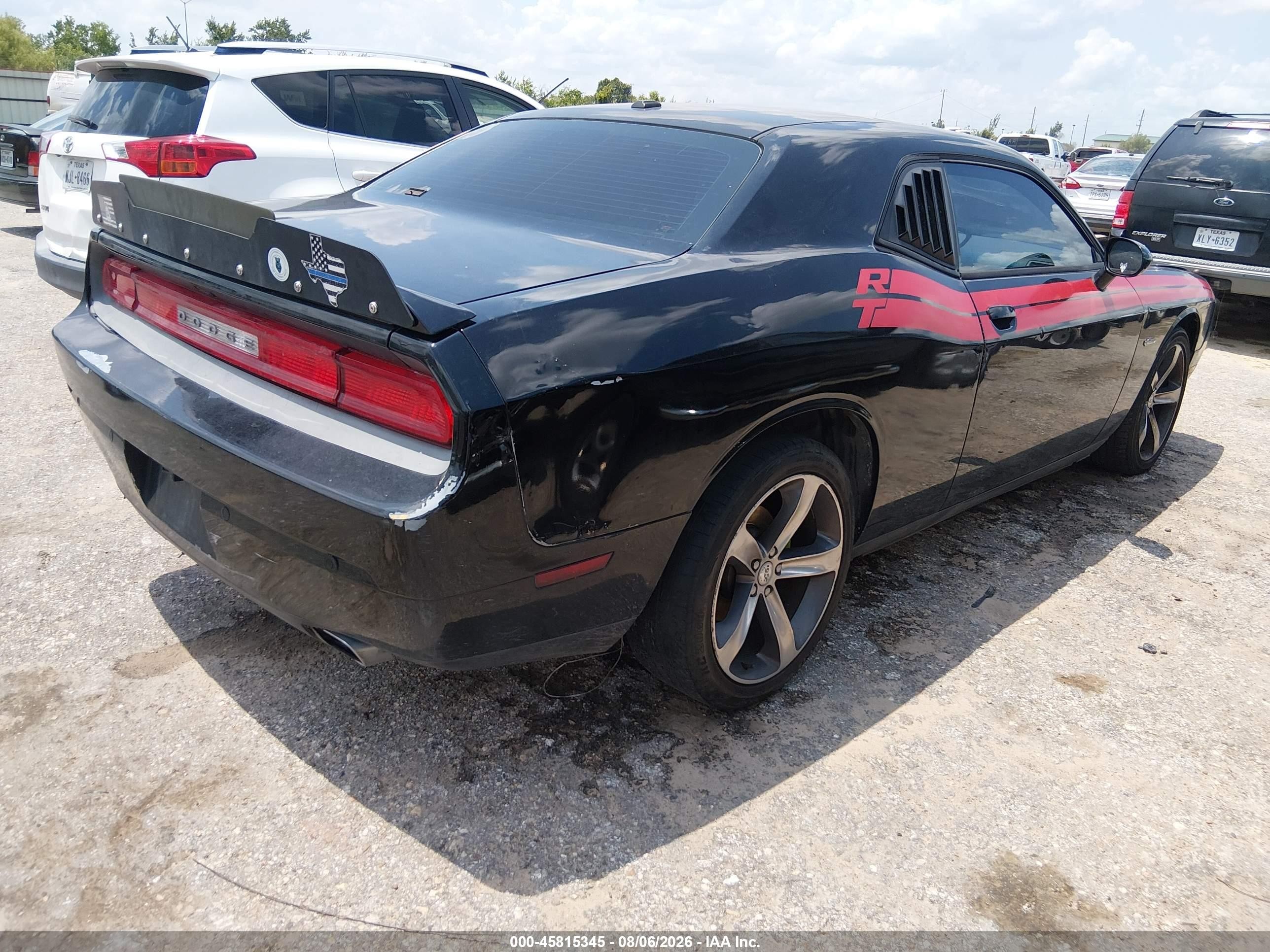2014 Dodge Challenger Sxt 100th Anniversary Appearance Group Black vin: 2C3CDYAG5EH218003
