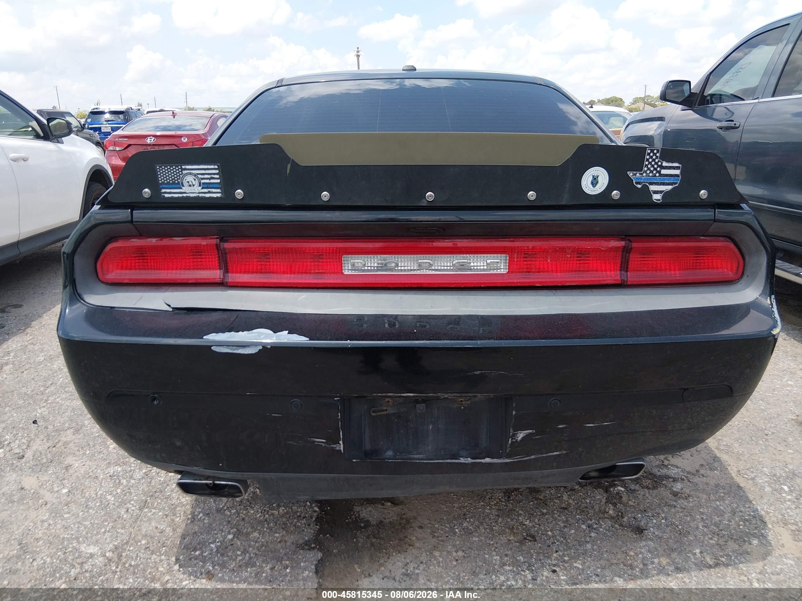 2014 Dodge Challenger Sxt 100th Anniversary Appearance Group Black vin: 2C3CDYAG5EH218003