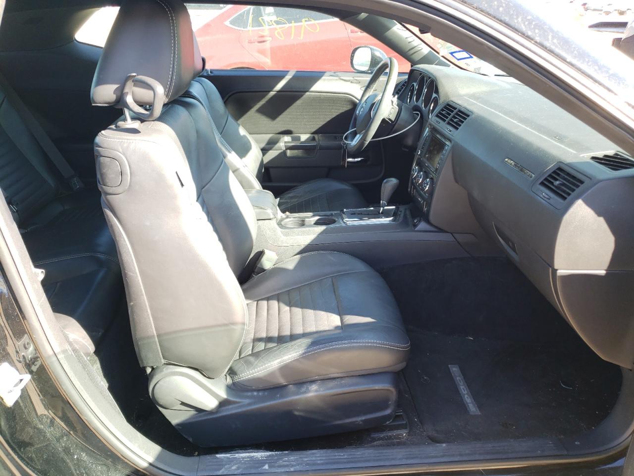 2014 Dodge Challenger Sxt Black vin: 2C3CDYAG5EH253446