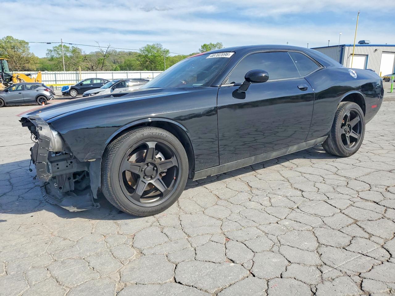 2014 Dodge Challenger Sxt Black vin: 2C3CDYAG5EH253446