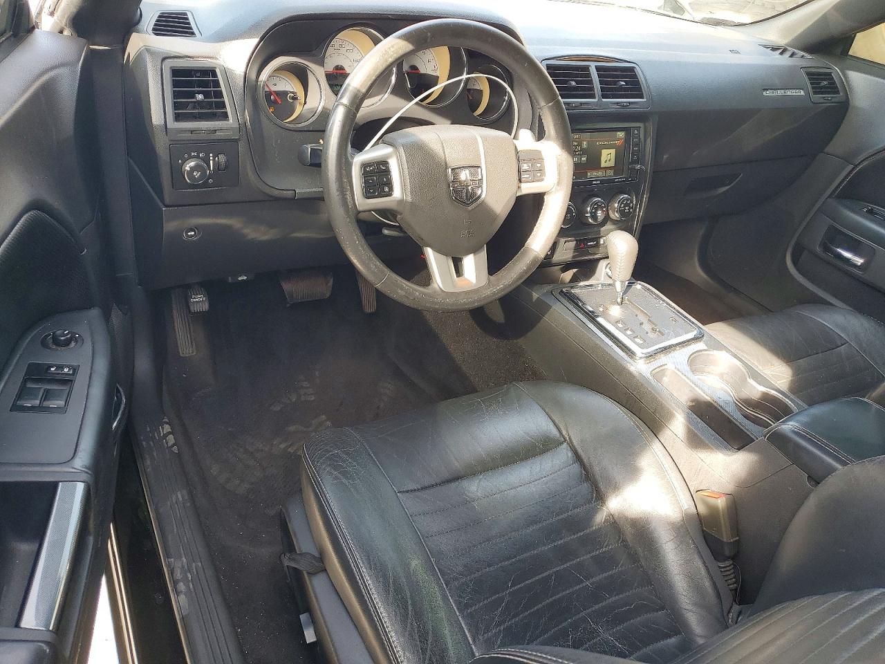 2014 Dodge Challenger Sxt Black vin: 2C3CDYAG5EH253446