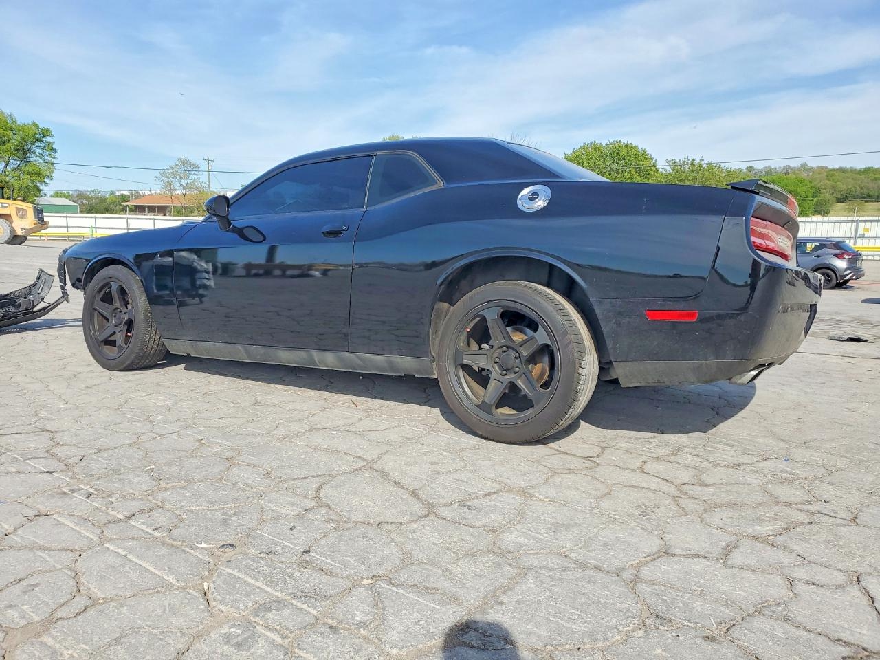 2014 Dodge Challenger Sxt Black vin: 2C3CDYAG5EH253446