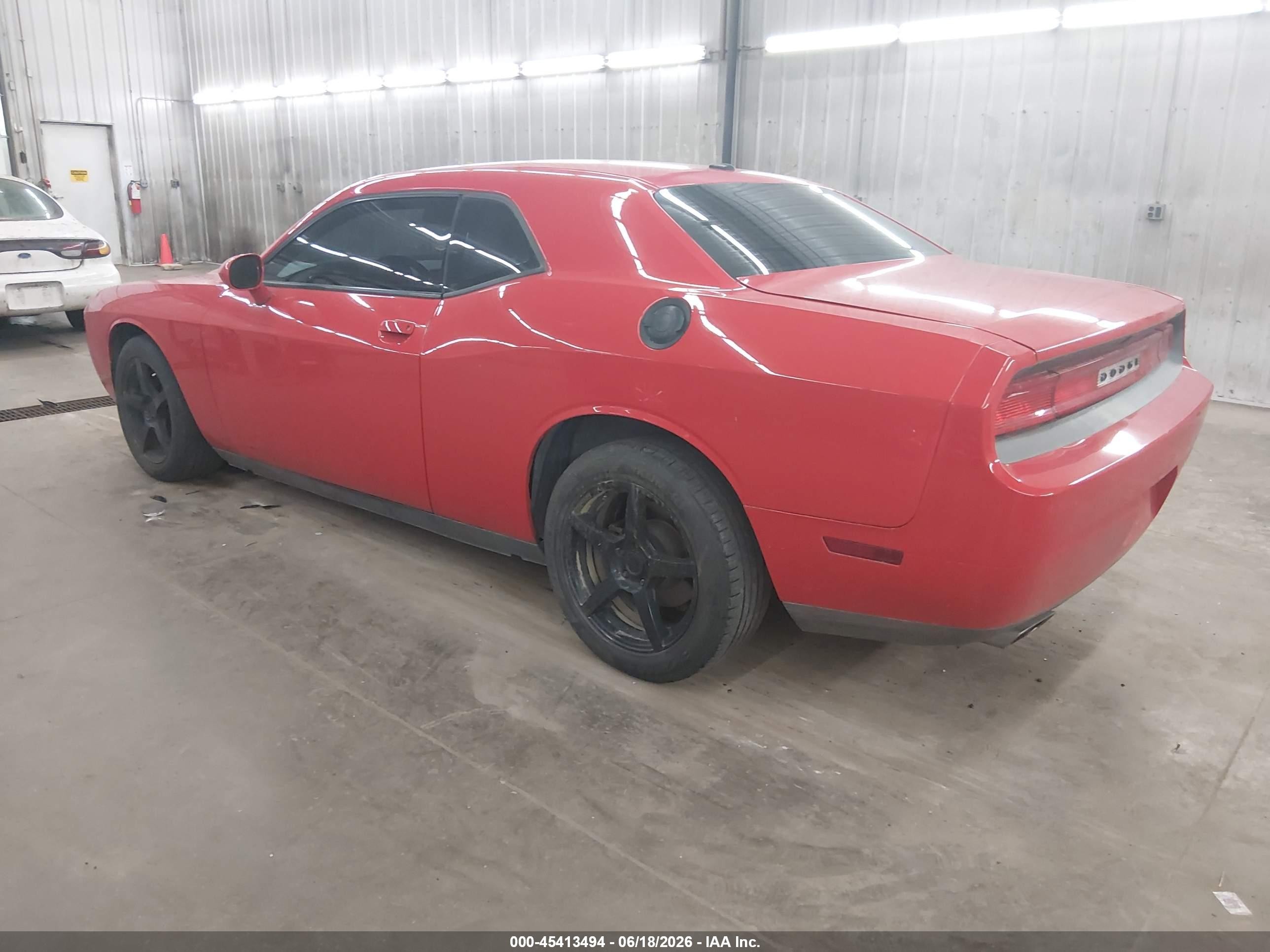 2014 Dodge Challenger Sxt Red vin: 2C3CDYAG5EH282235