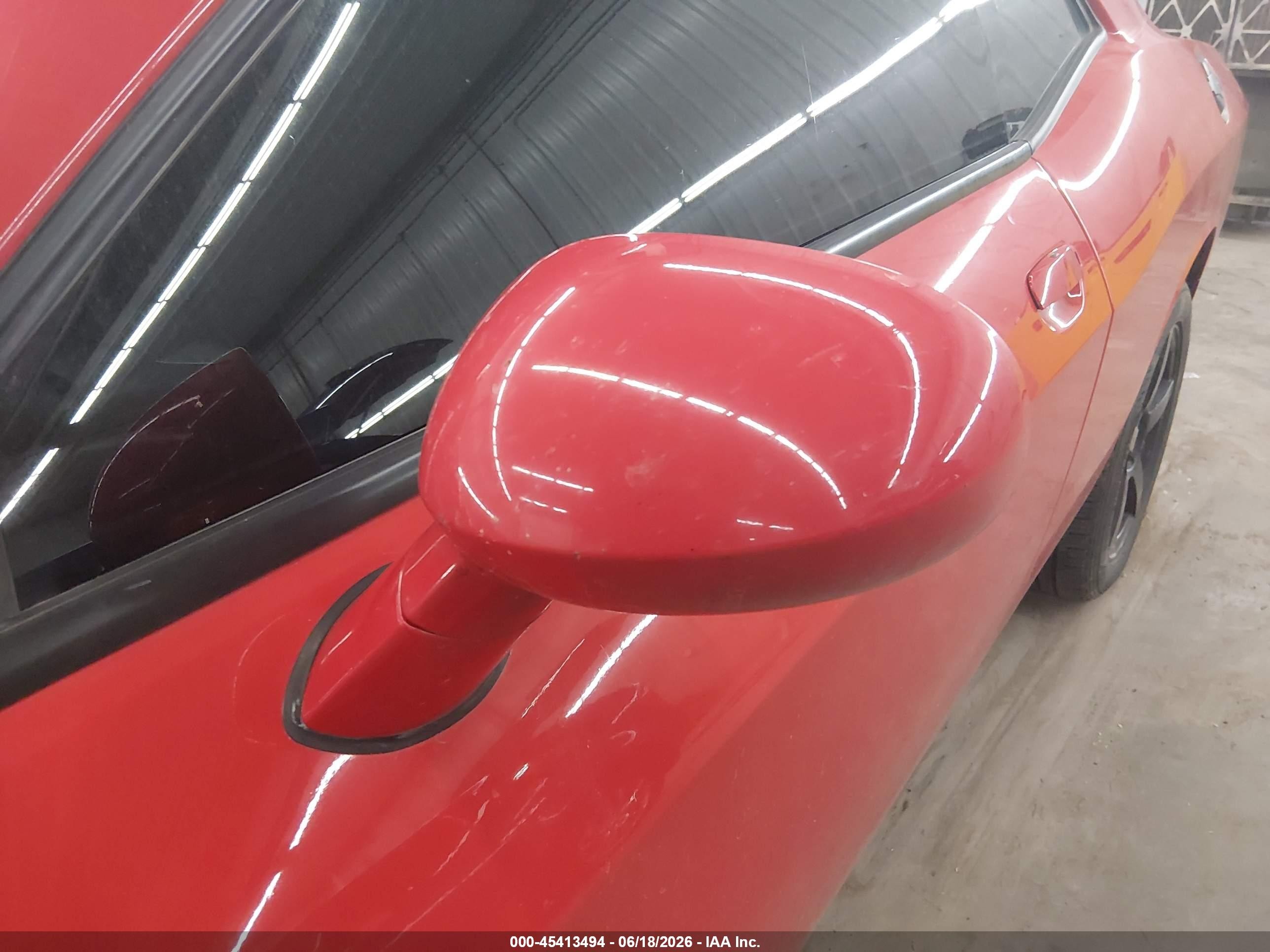 2014 Dodge Challenger Sxt Red vin: 2C3CDYAG5EH282235