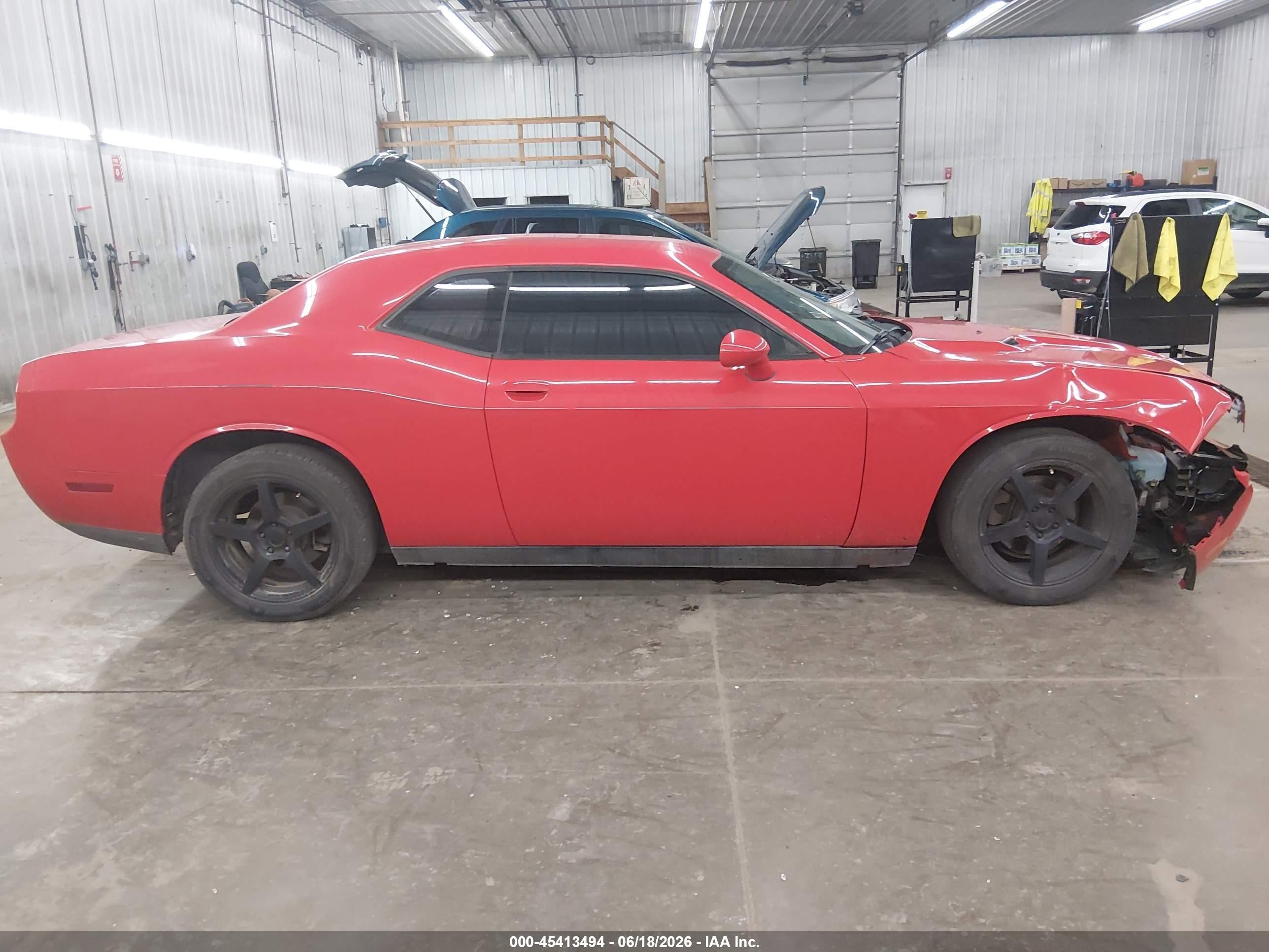 2014 Dodge Challenger Sxt Red vin: 2C3CDYAG5EH282235