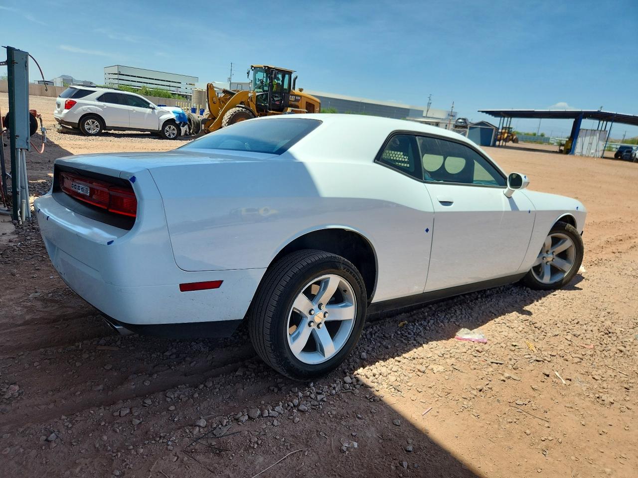 2014 Dodge Challenger Sxt White vin: 2C3CDYAG5EH285832