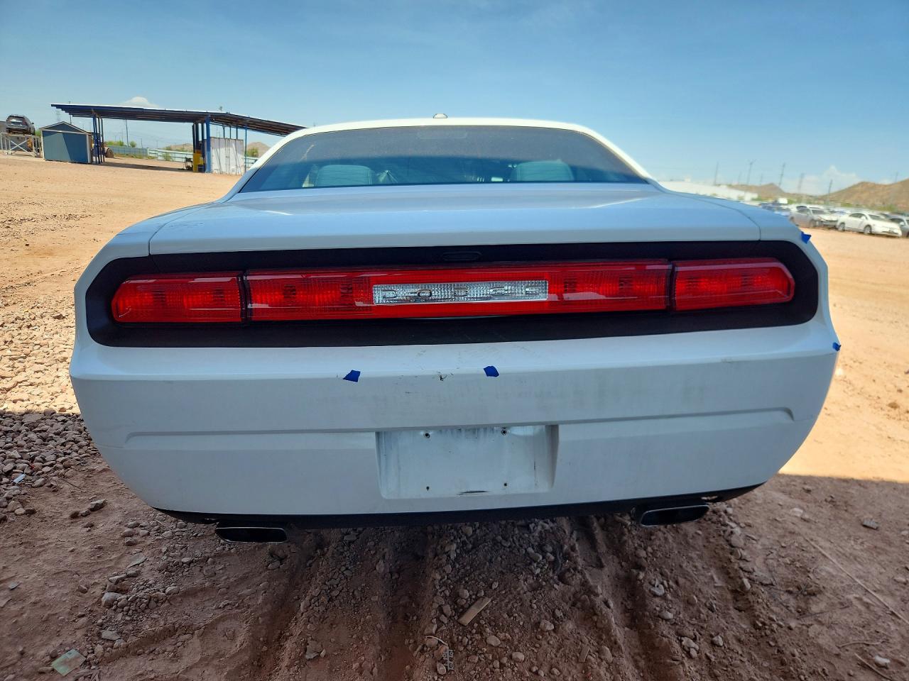 2014 Dodge Challenger Sxt White vin: 2C3CDYAG5EH285832