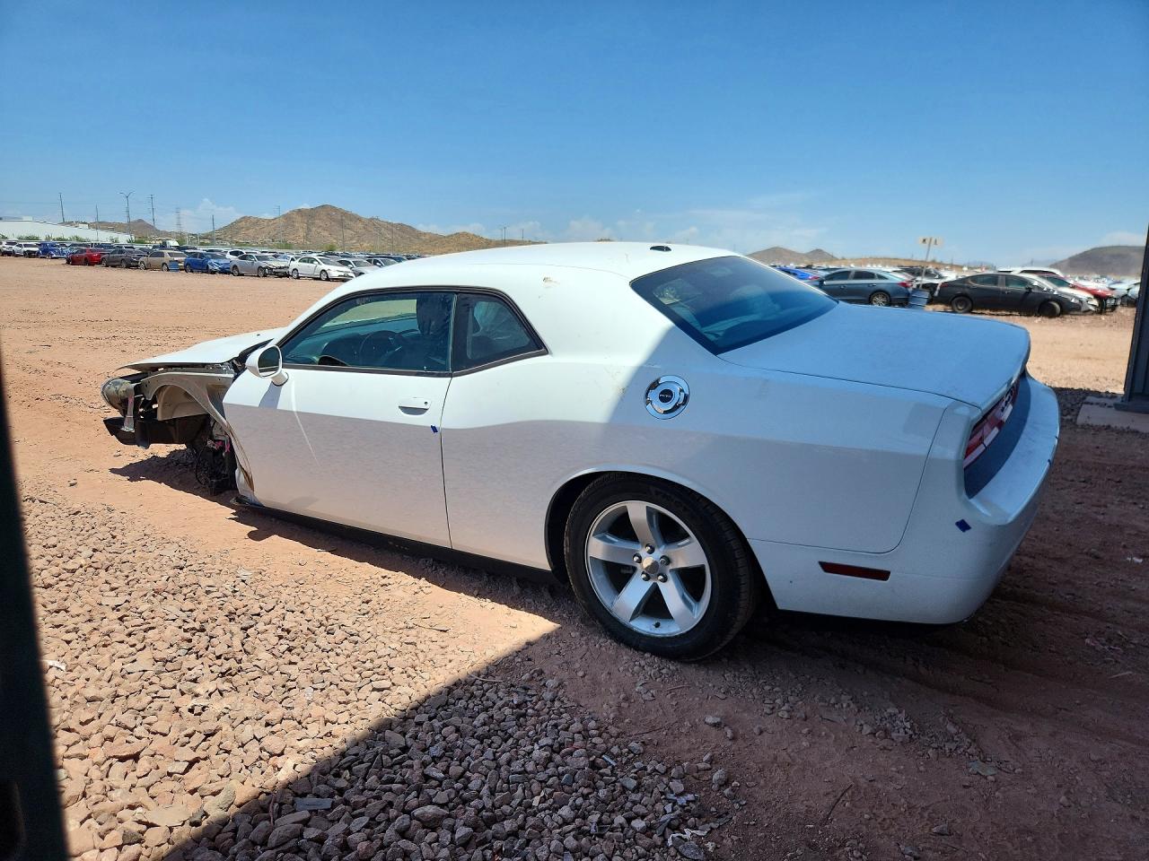 2014 Dodge Challenger Sxt White vin: 2C3CDYAG5EH285832