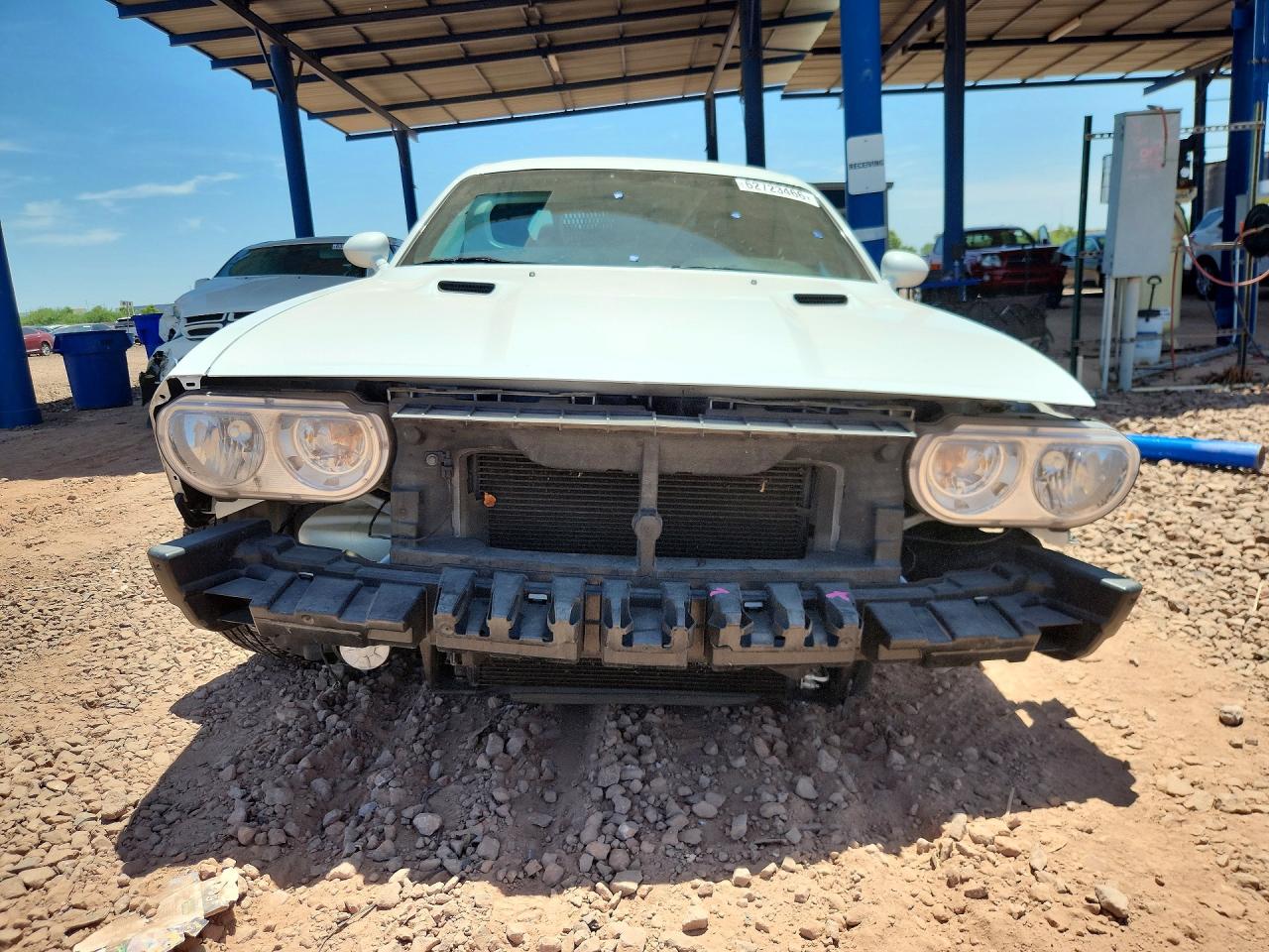2014 Dodge Challenger Sxt White vin: 2C3CDYAG5EH285832