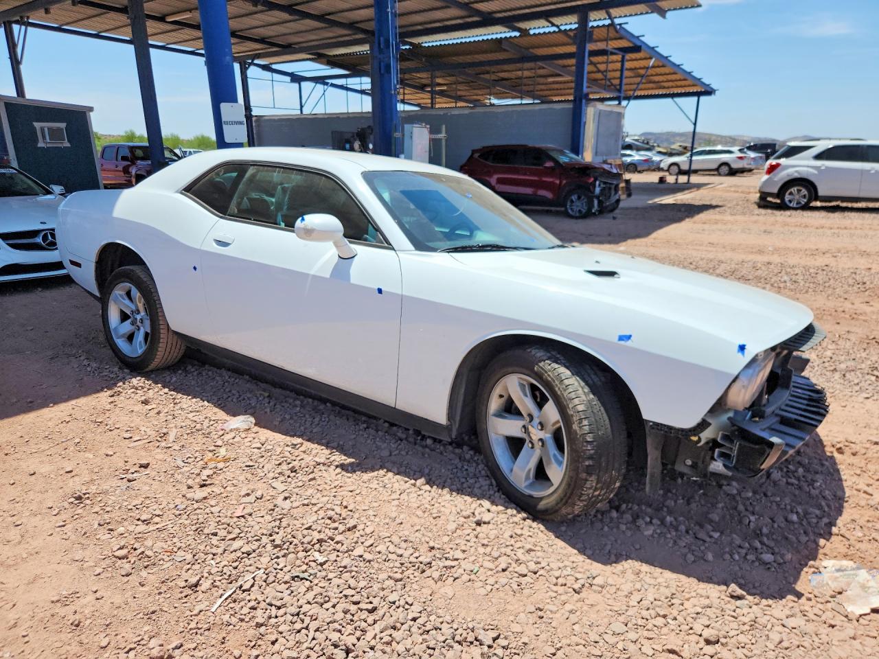 2014 Dodge Challenger Sxt White vin: 2C3CDYAG5EH285832