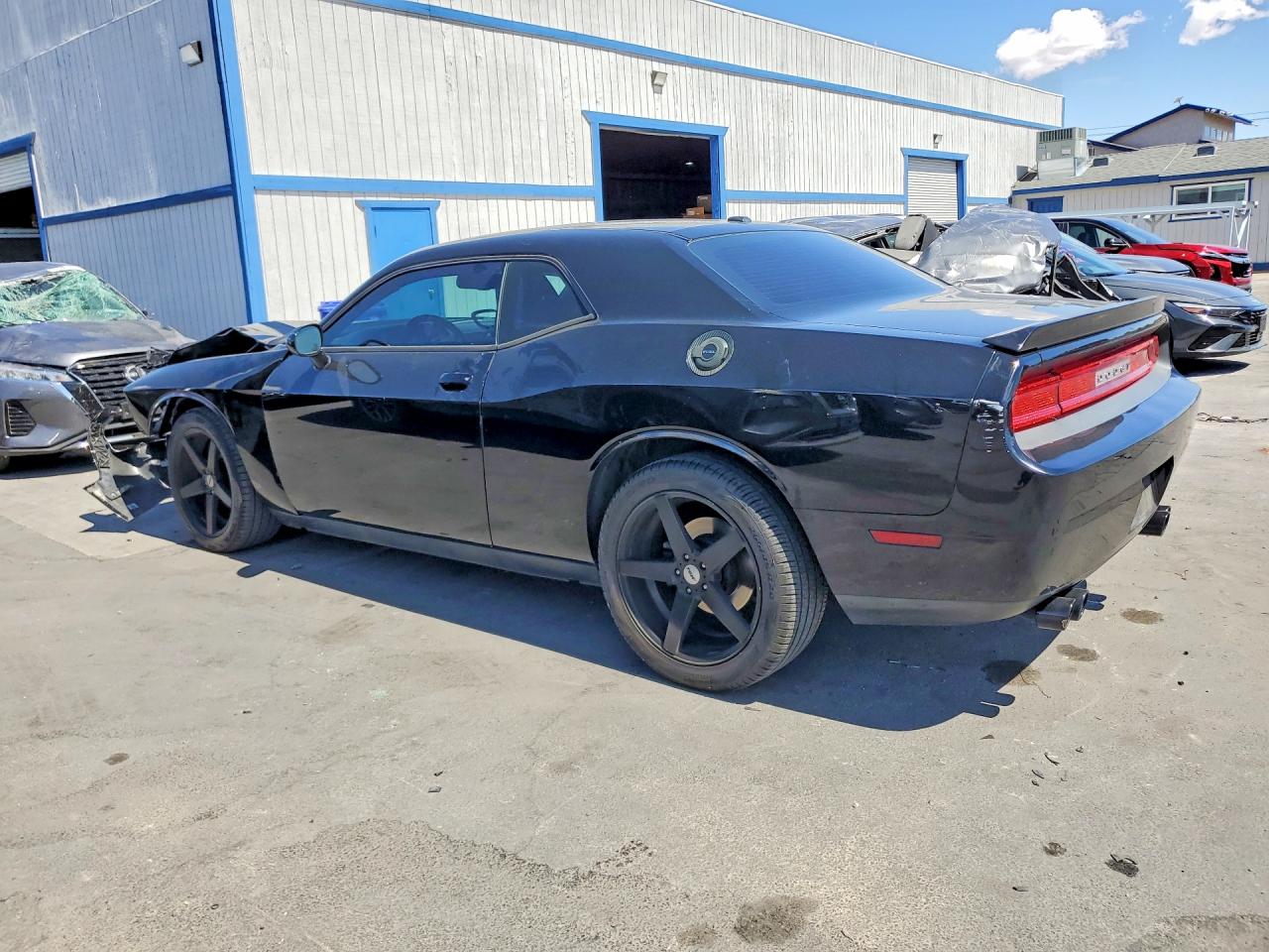 2014 Dodge Challenger Sxt Black vin: 2C3CDYAG5EH285894