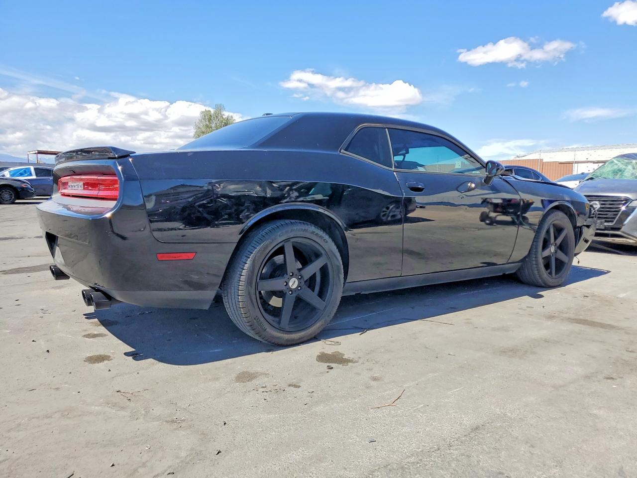 2014 Dodge Challenger Sxt Black vin: 2C3CDYAG5EH285894