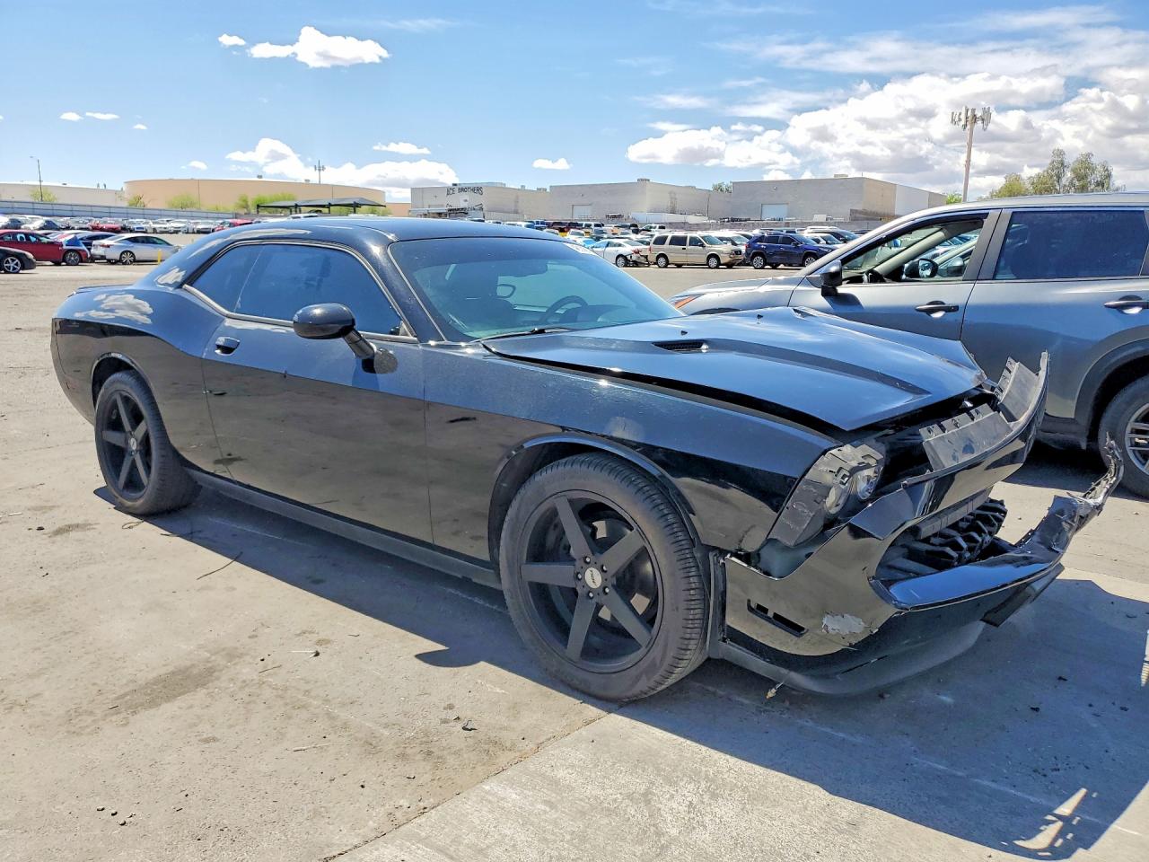 2014 Dodge Challenger Sxt Black vin: 2C3CDYAG5EH285894