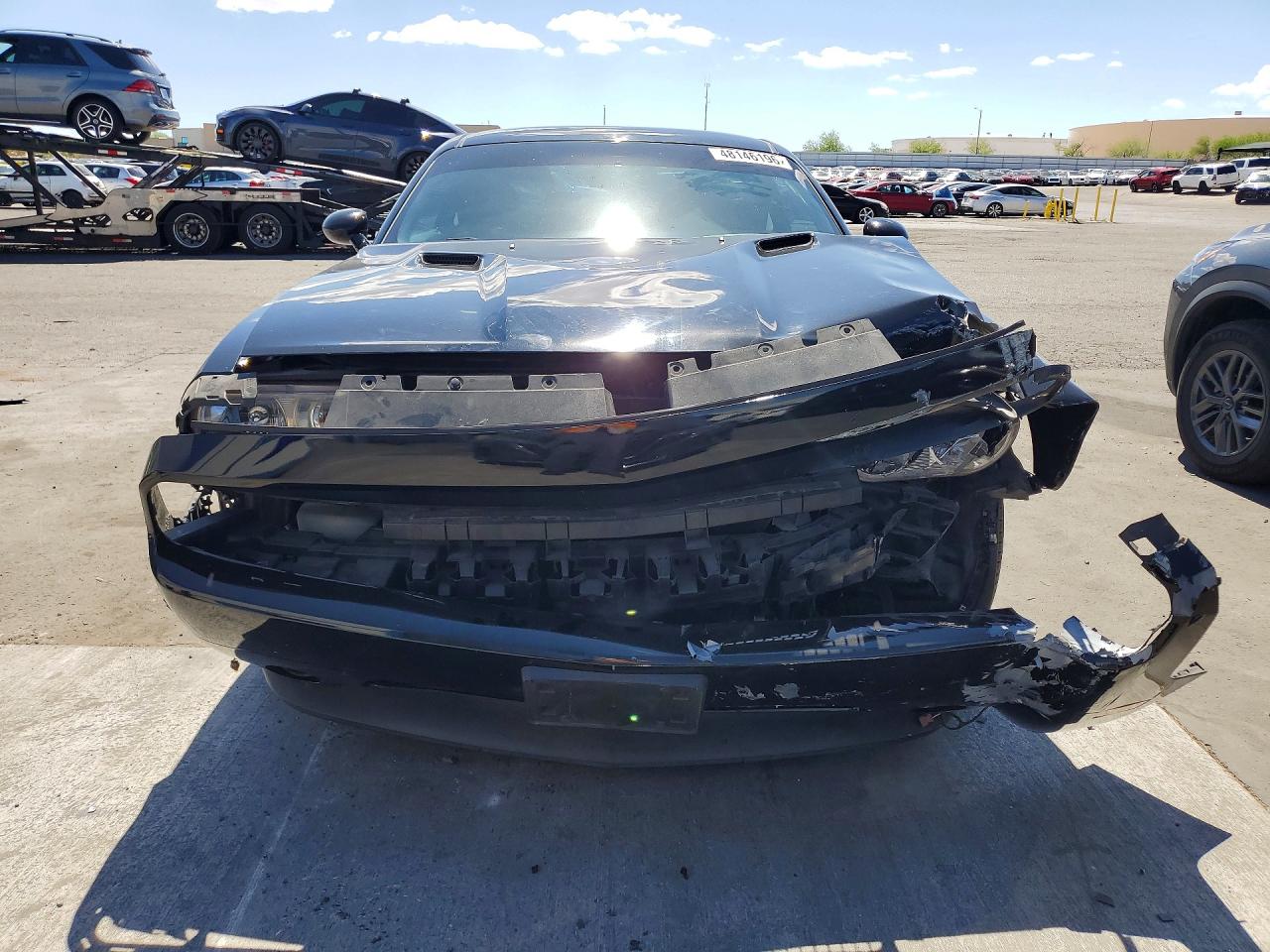2014 Dodge Challenger Sxt Black vin: 2C3CDYAG5EH285894