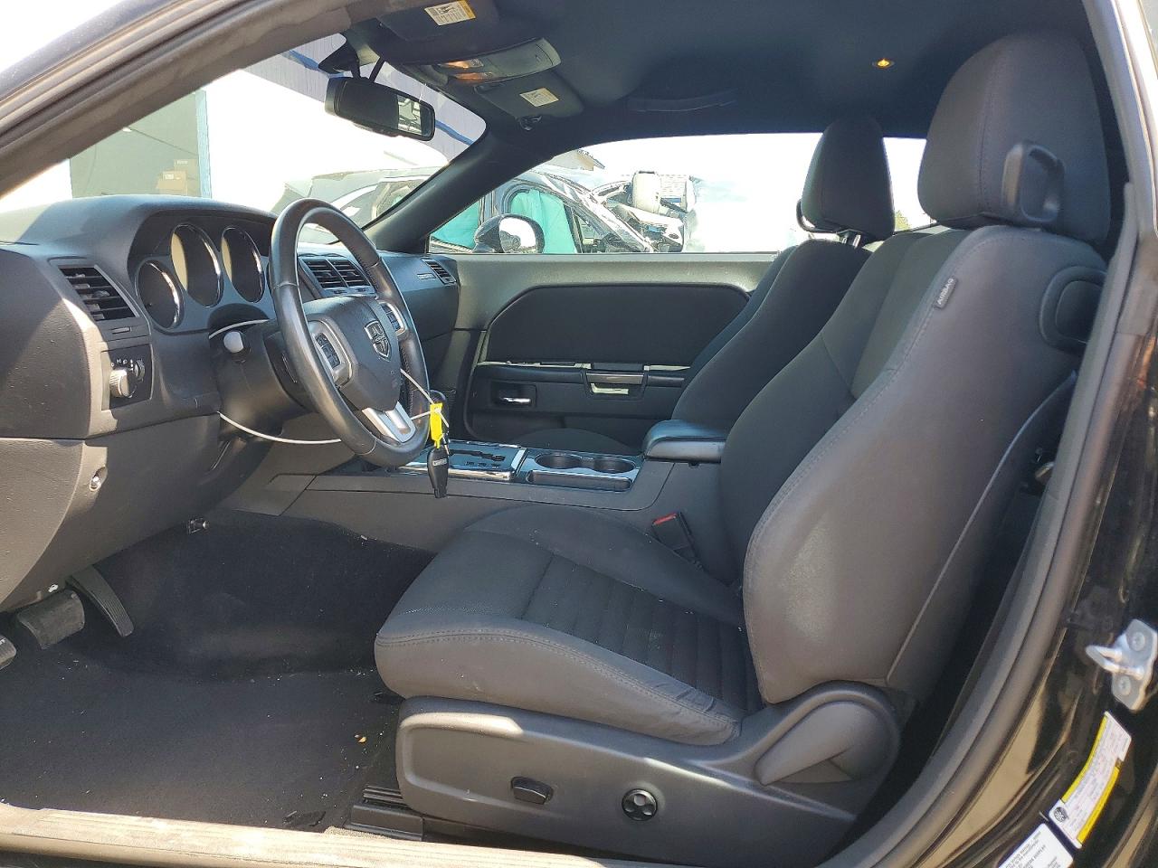 2014 Dodge Challenger Sxt Black vin: 2C3CDYAG5EH285894