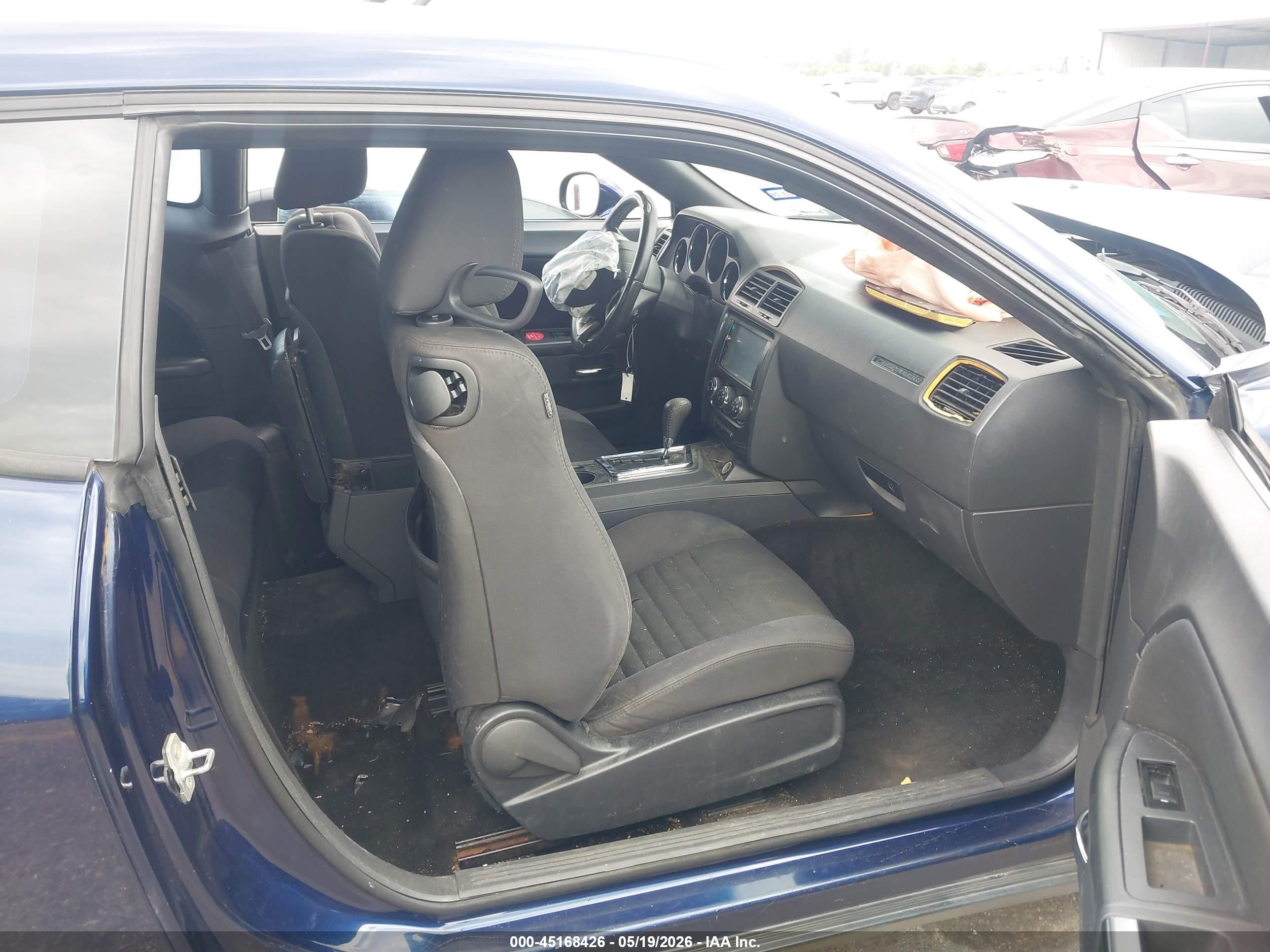 2014 Dodge Challenger Sxt Blue vin: 2C3CDYAG5EH293980