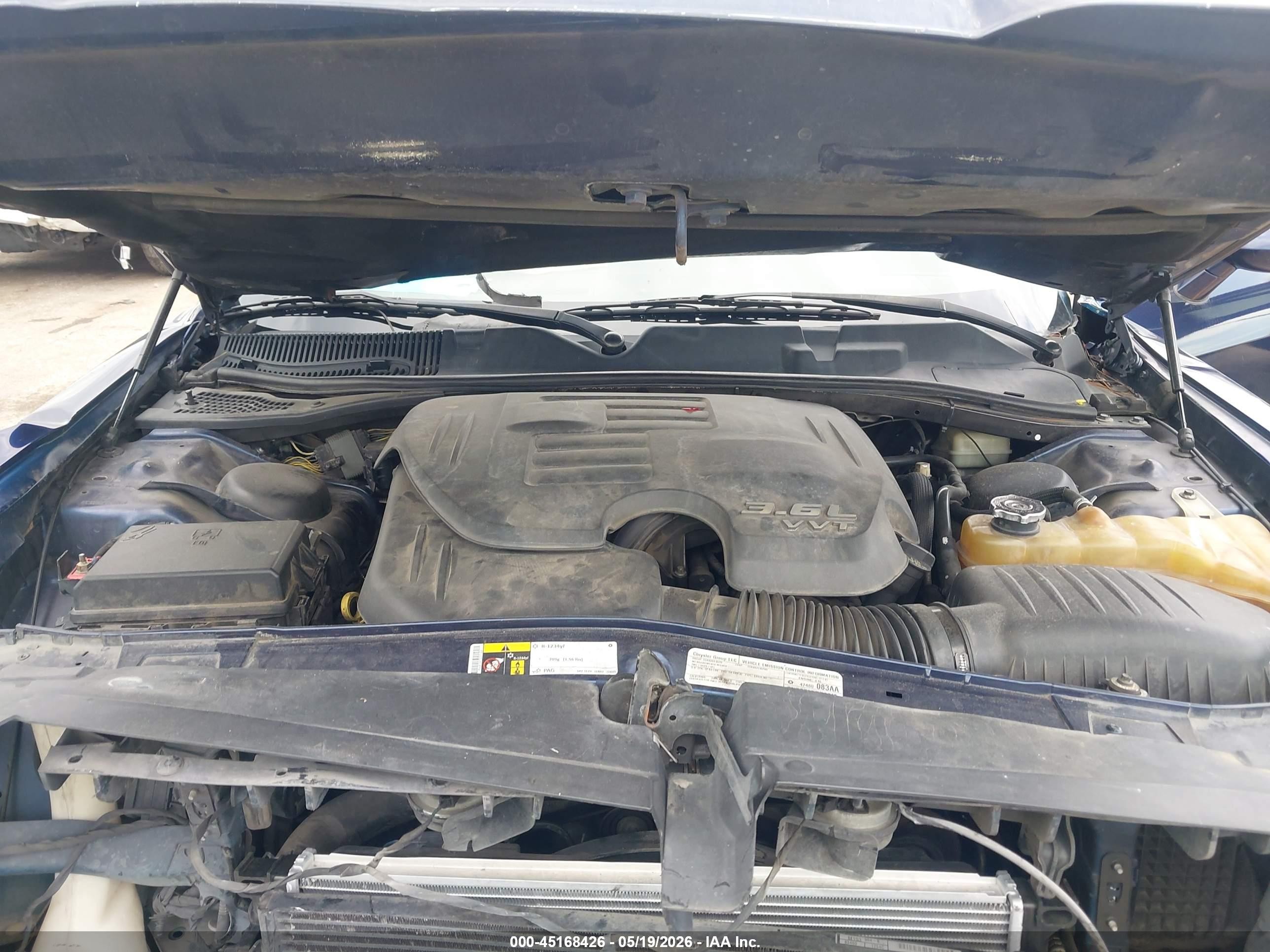 2014 Dodge Challenger Sxt Blue vin: 2C3CDYAG5EH293980