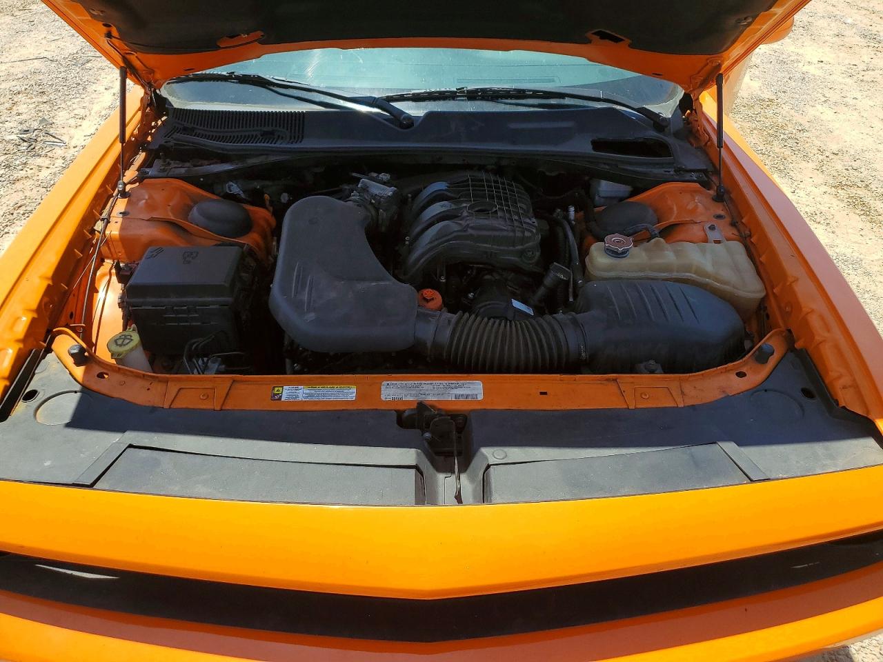 2012 Dodge Challenger Sxt Orange vin: 2C3CDYAG6CH135130